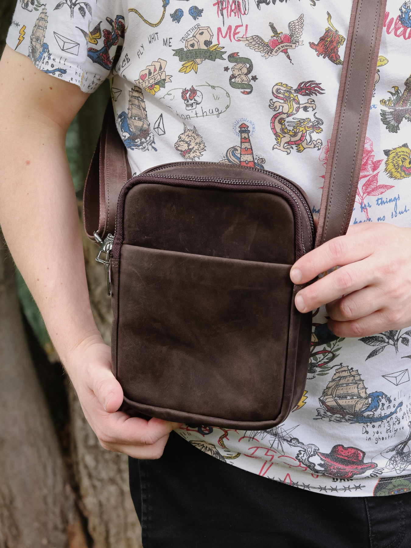 Мессенджер Legessy модель CH_006_Brown Фото