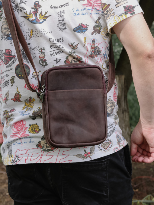 Мессенджер Legessy модель CH_006_Brown Фото