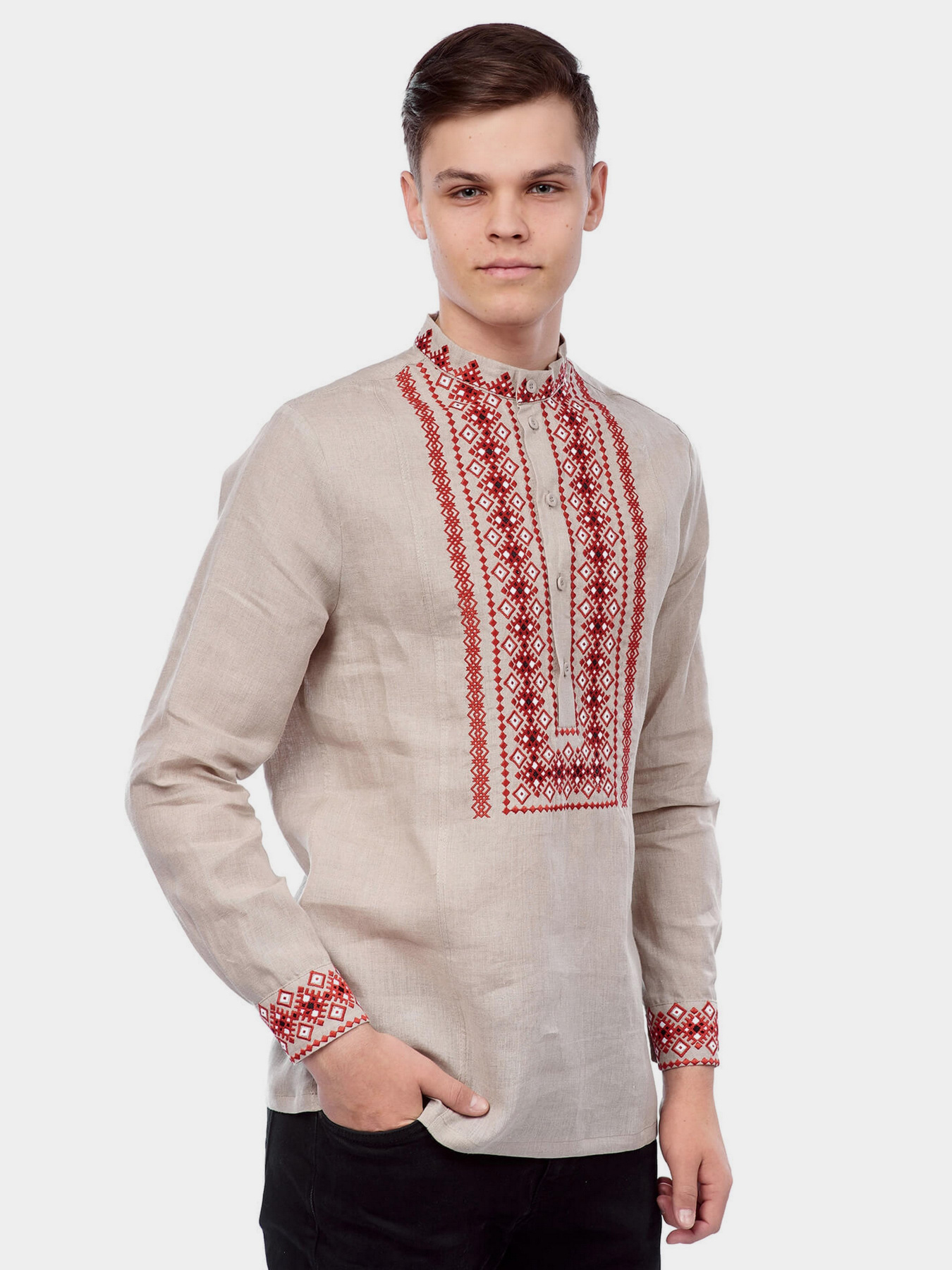 Вышитая рубашка Едельвіка модель 373-19-08 Фото