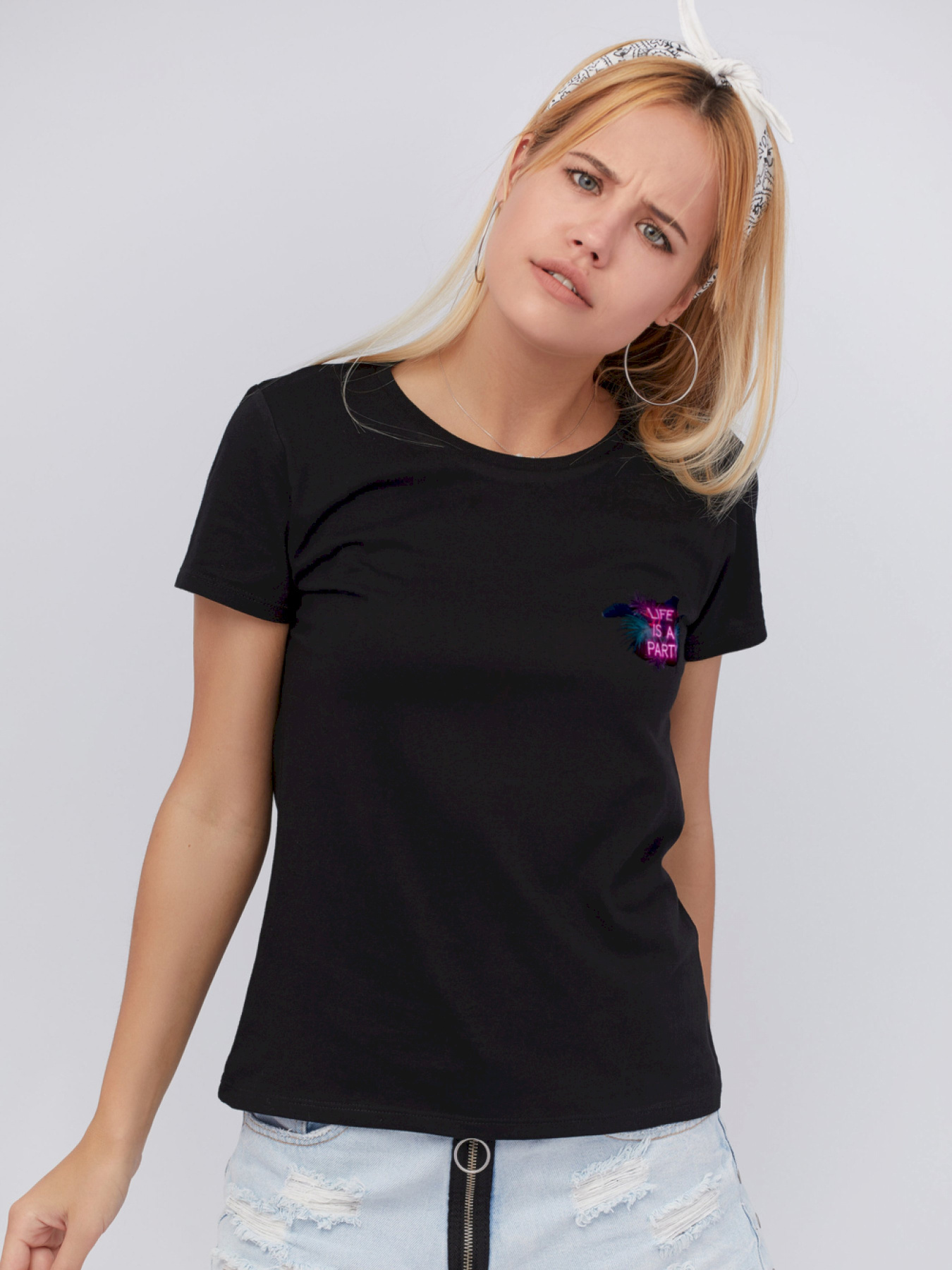 Футболки і поло YAPPI модель WB1179 Фото