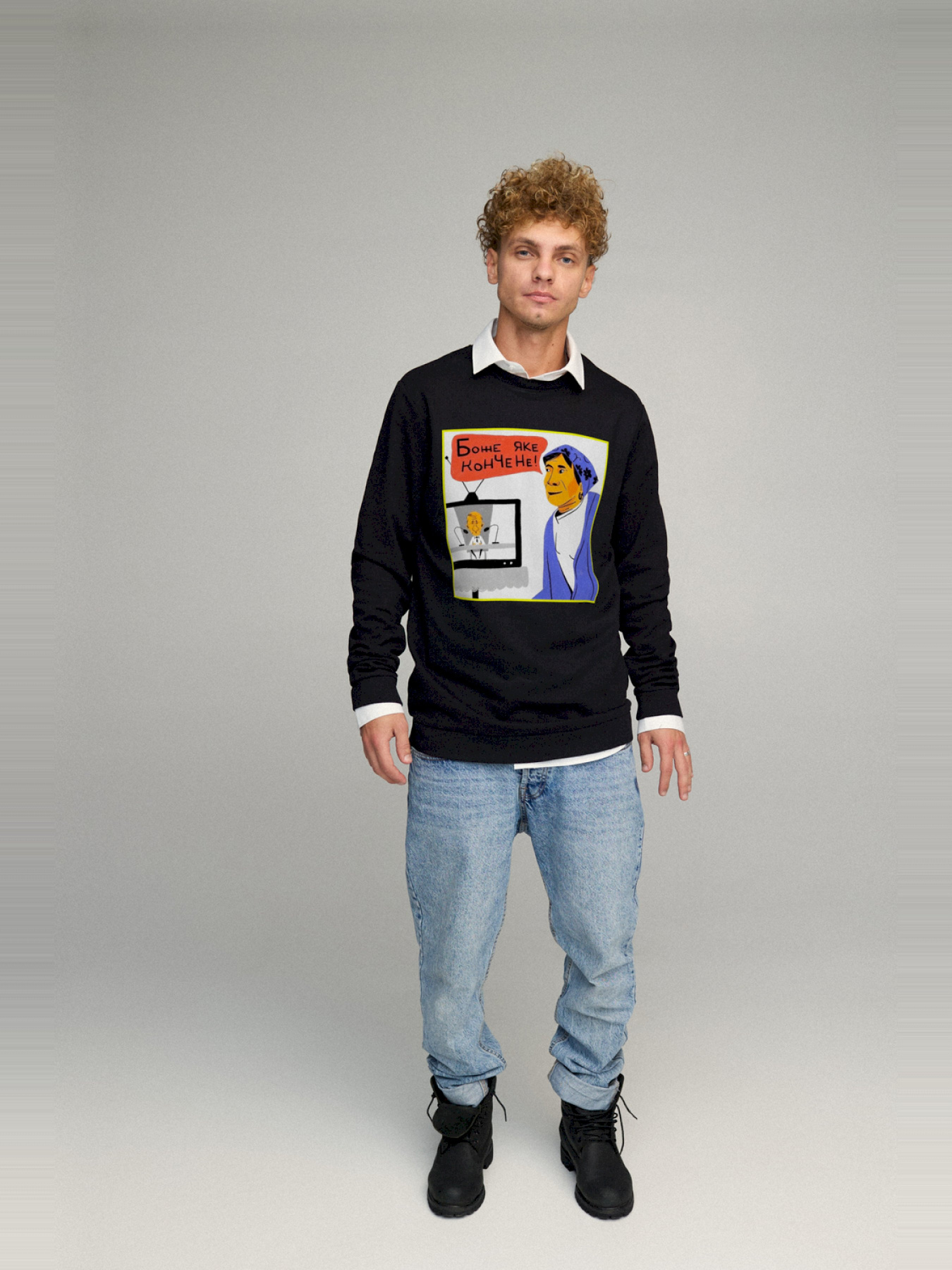 Світшот YAPPI модель BSMB30096 Фото