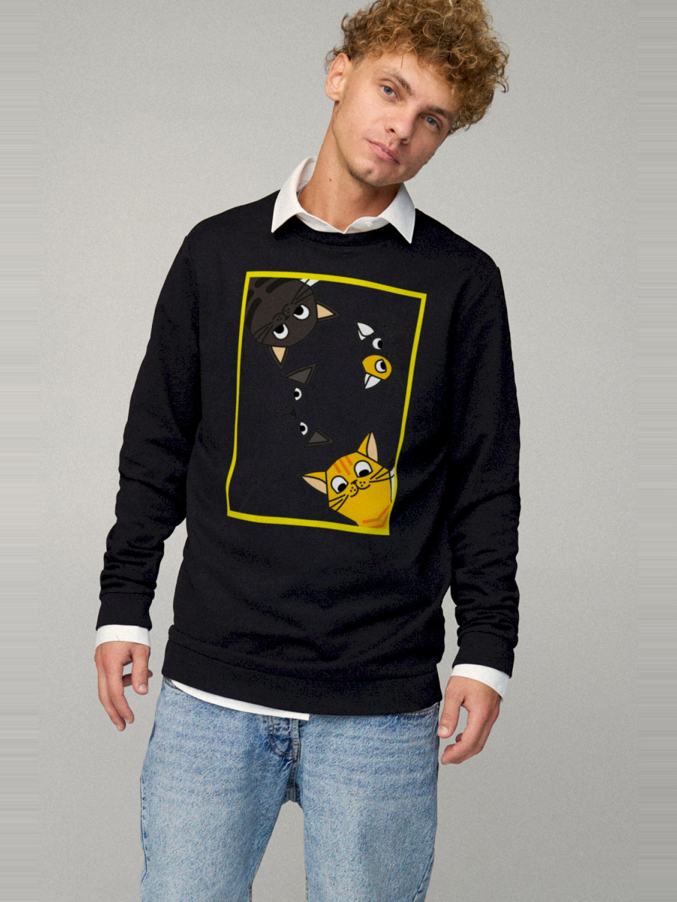 Свитшот YAPPI модель BSMB30080 Фото