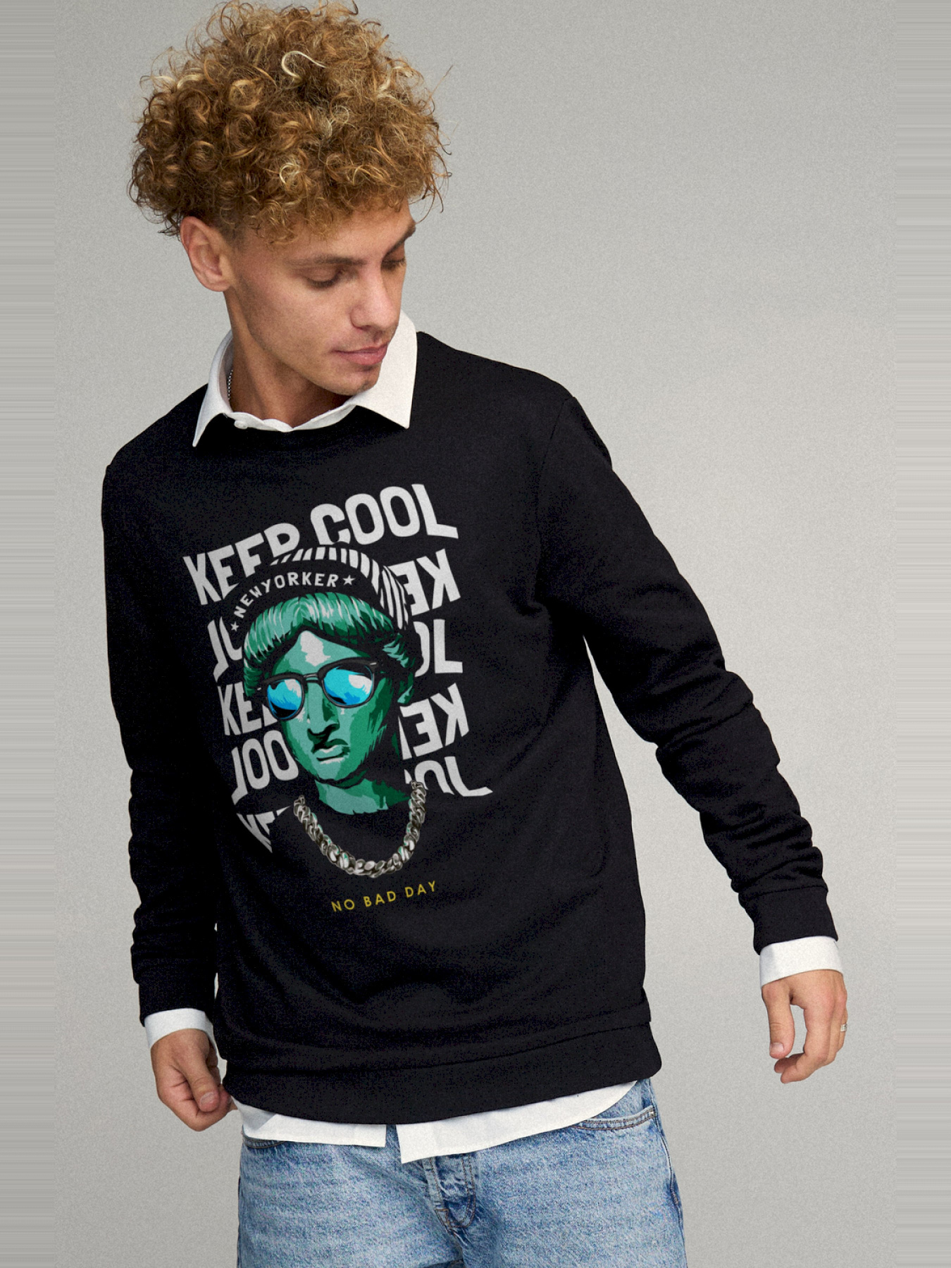 Свитшот YAPPI модель BSMB30073 Фото