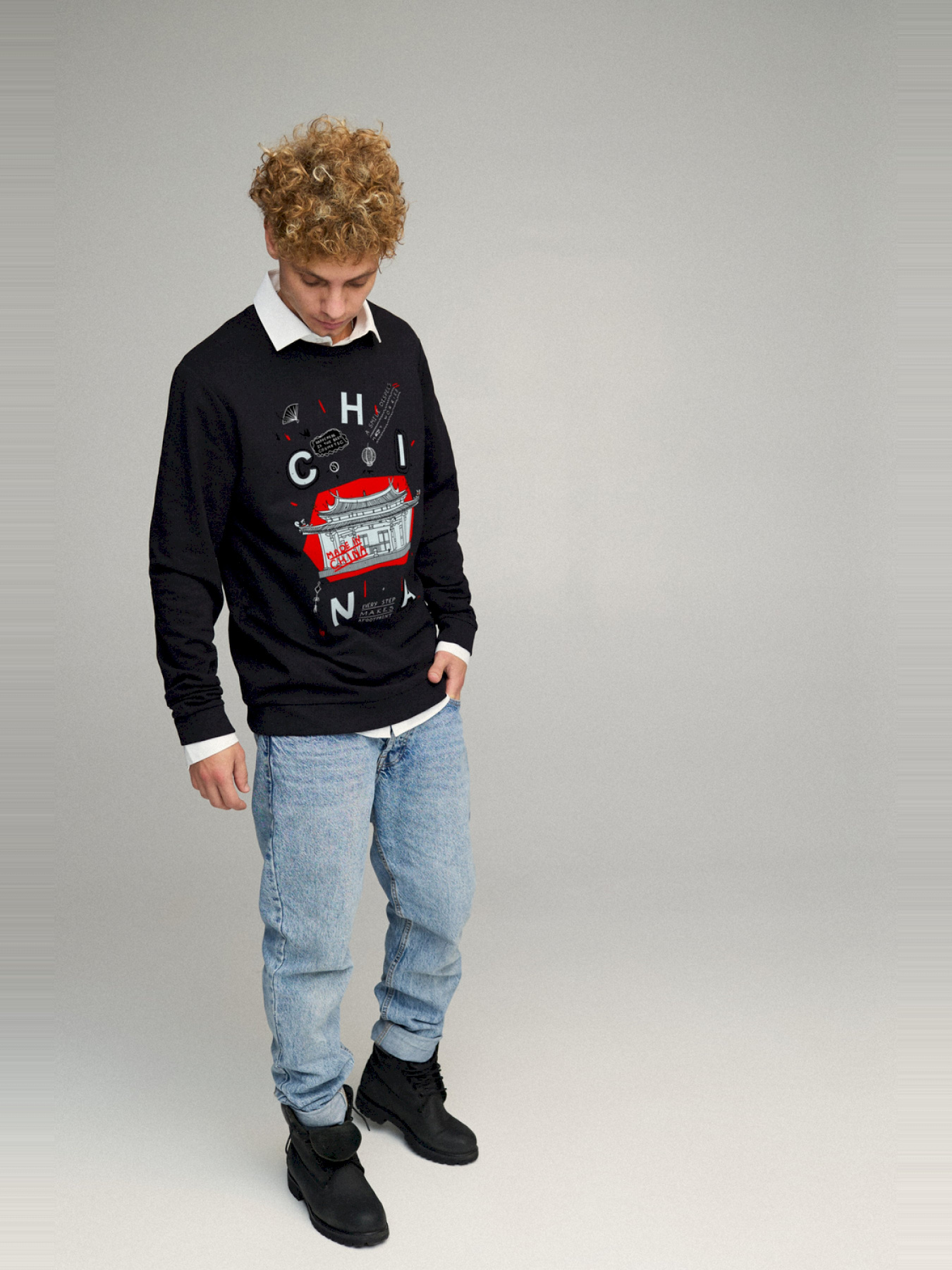 Свитшот YAPPI модель BSMB30062 Фото