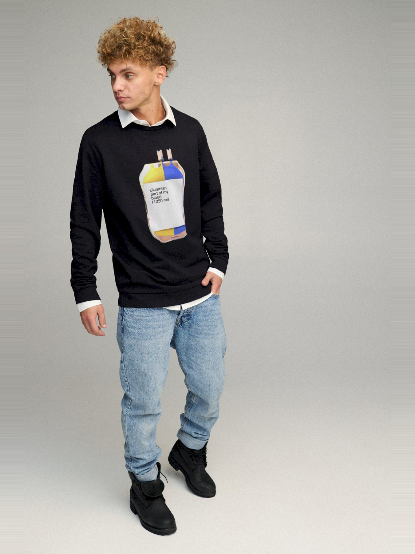 Світшот YAPPI модель BSMB30103 Фото