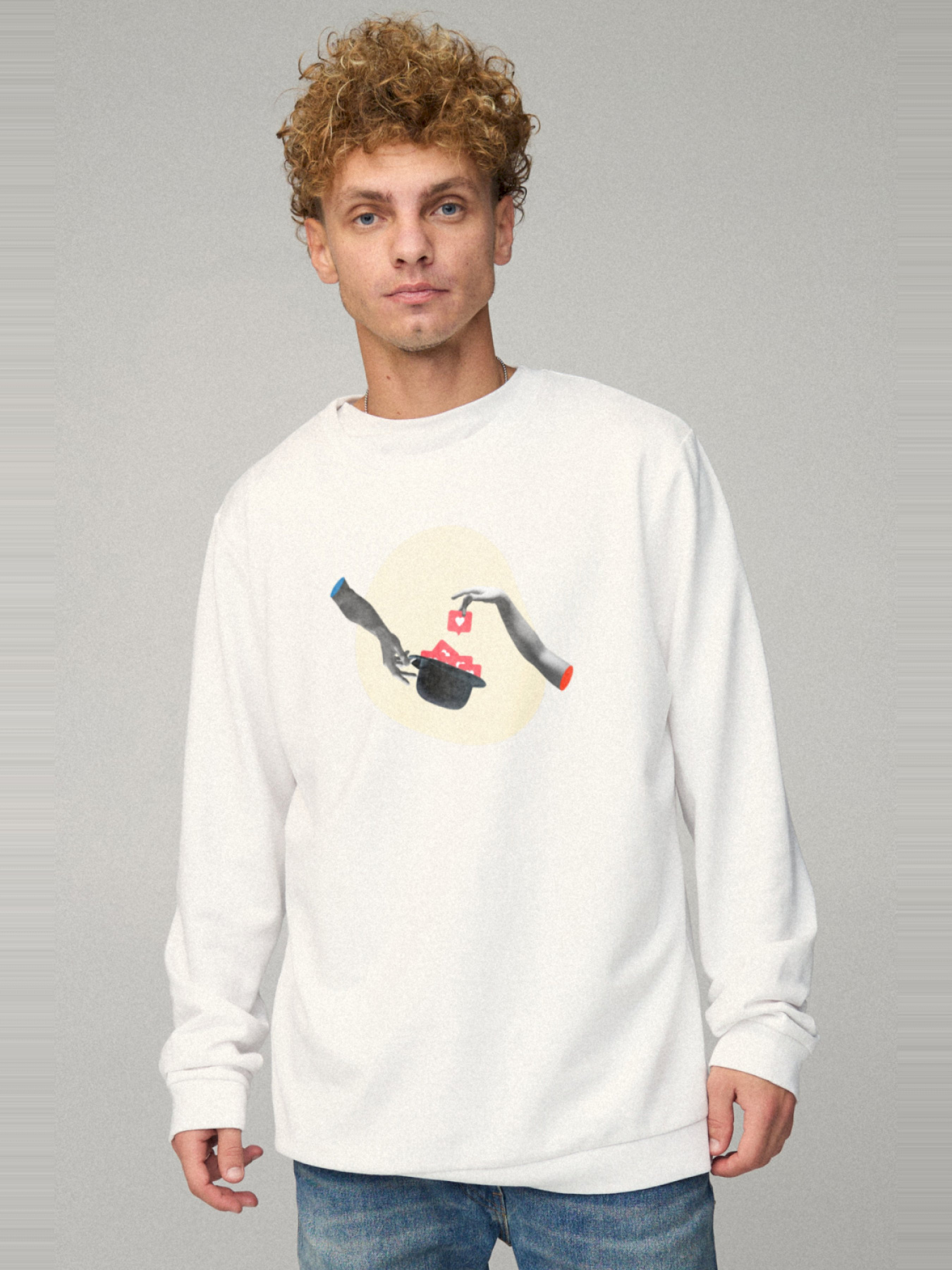 Свитшот YAPPI модель BSMW30097 Фото