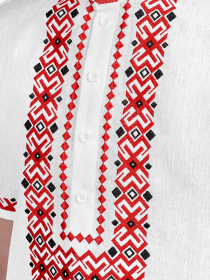 Вышитая рубашка Едельвіка модель 02-20-09 Фото