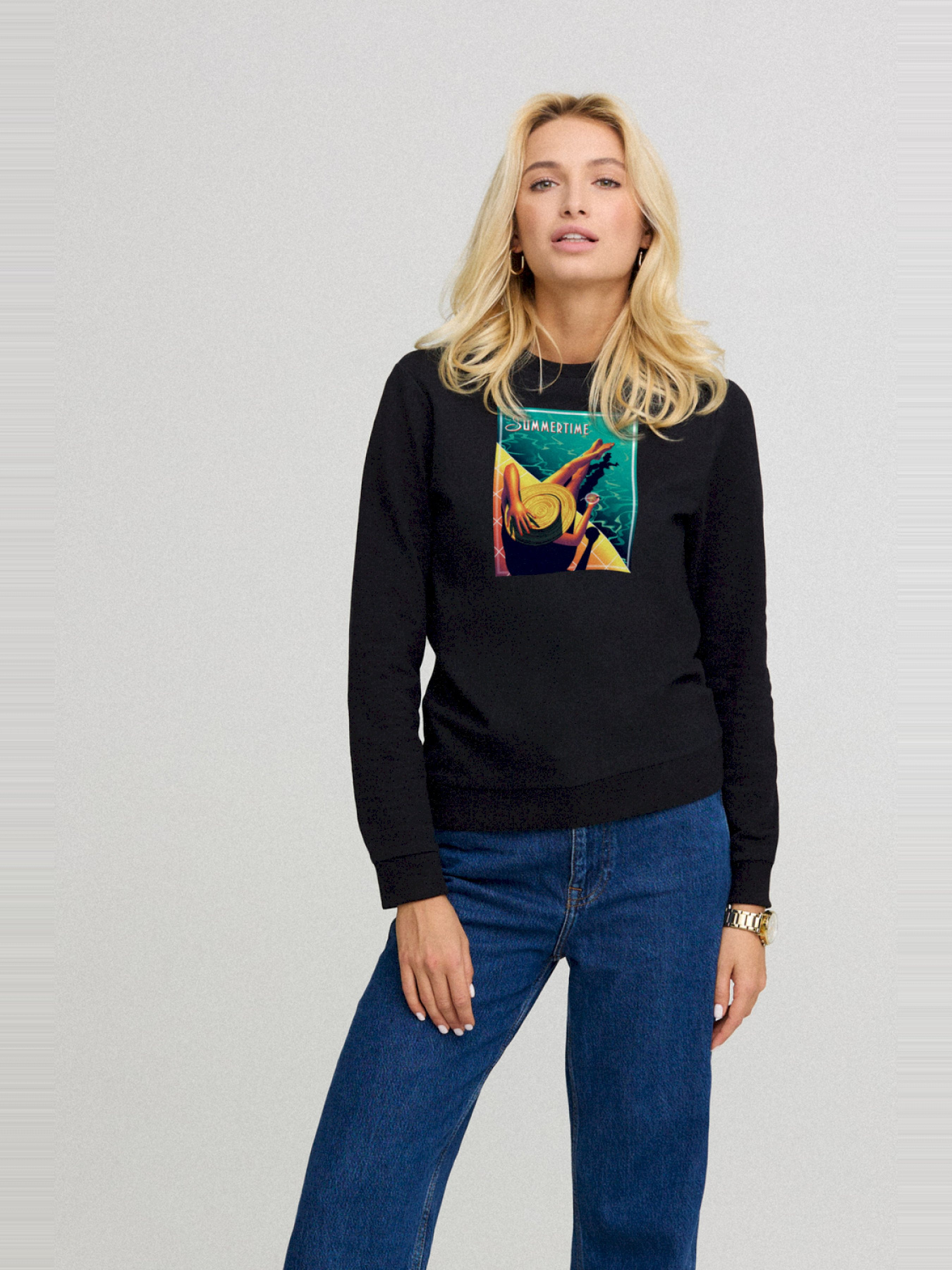 Світшот YAPPI модель BSWB10027 Фото