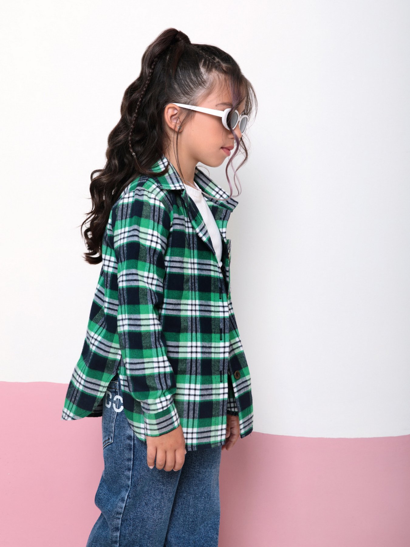 Сорочка ISSA Plus Модель CD-456_green Фото