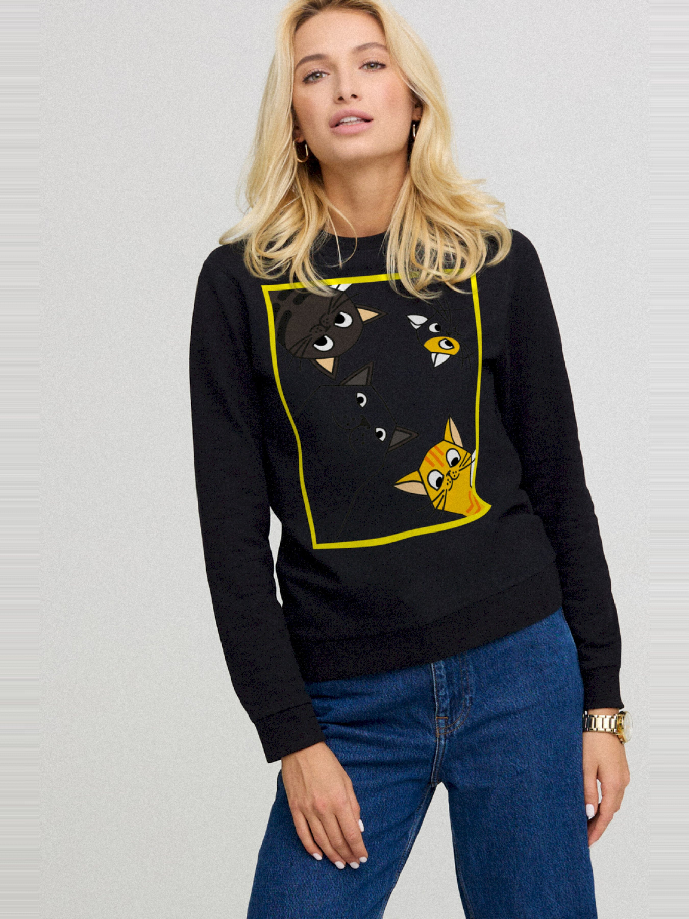 Свитшот YAPPI модель BSWB10077 Фото