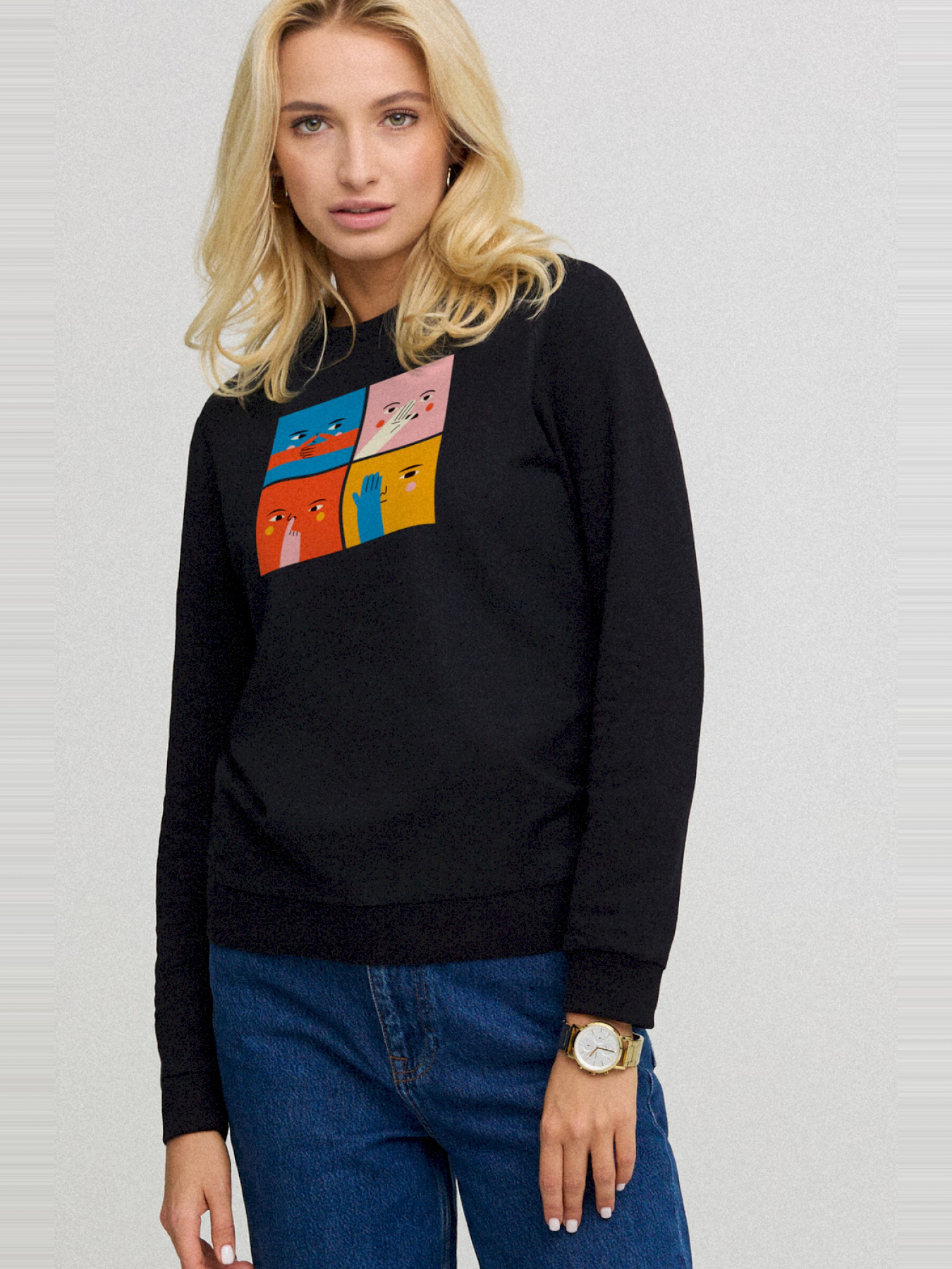 Світшот YAPPI модель BSWB10079 Фото