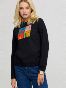 Світшот YAPPI модель BSWB10079 Світшот YAPPI модель BSWB10079 Фото