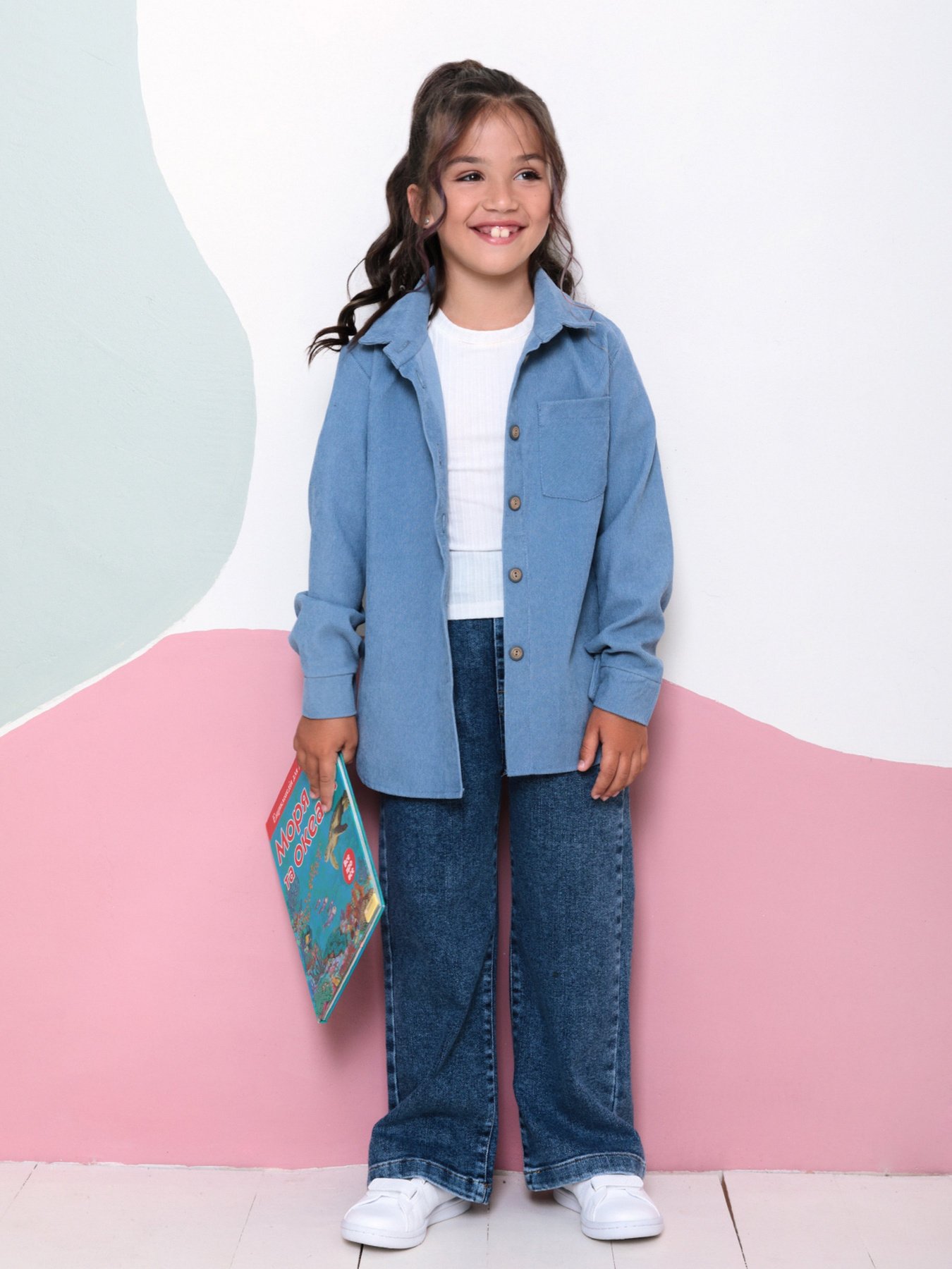 Рубашки ISSA Plus модель CD-455_blue Фото