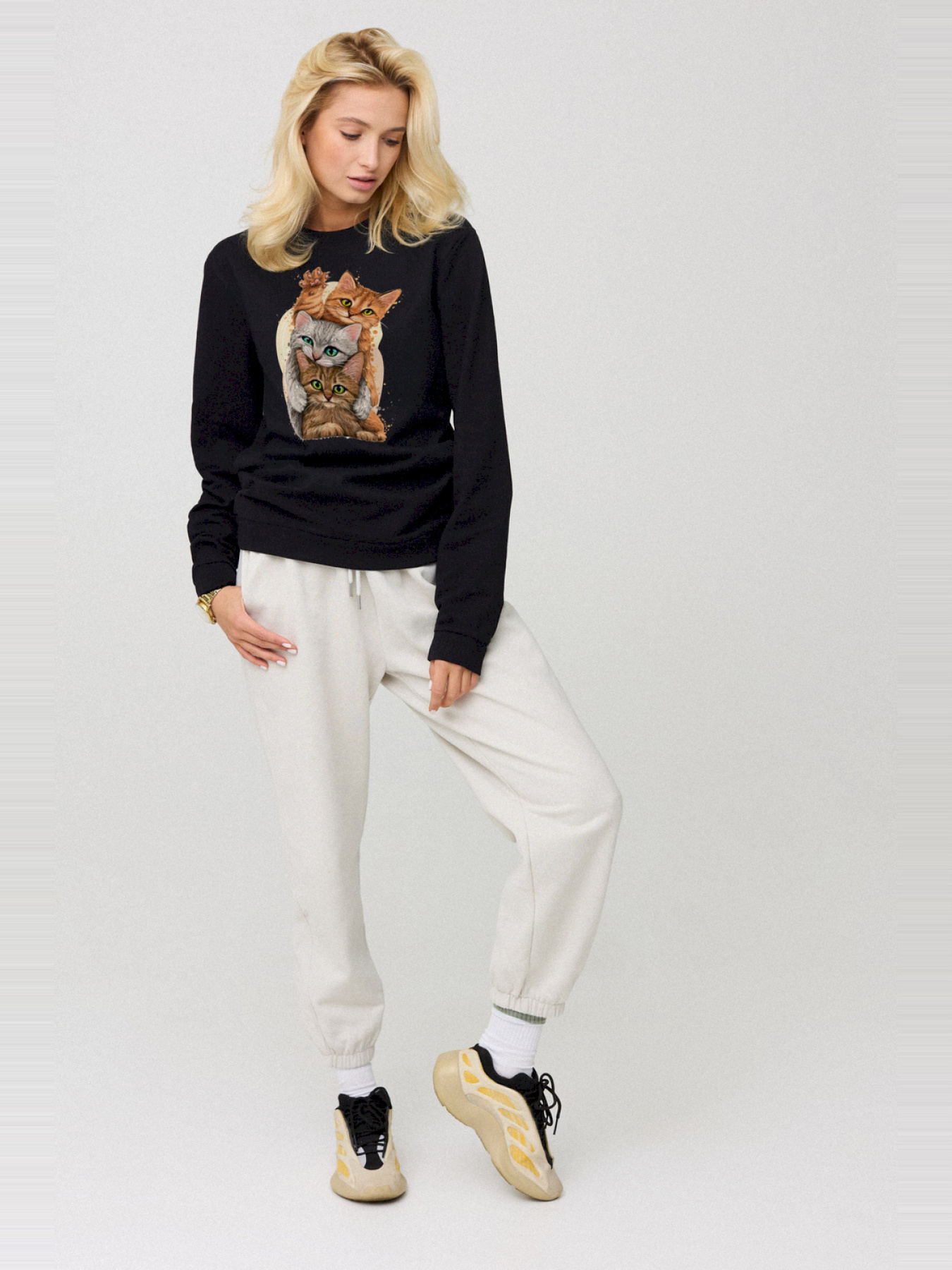 Світшот YAPPI модель BSWB30091 Фото