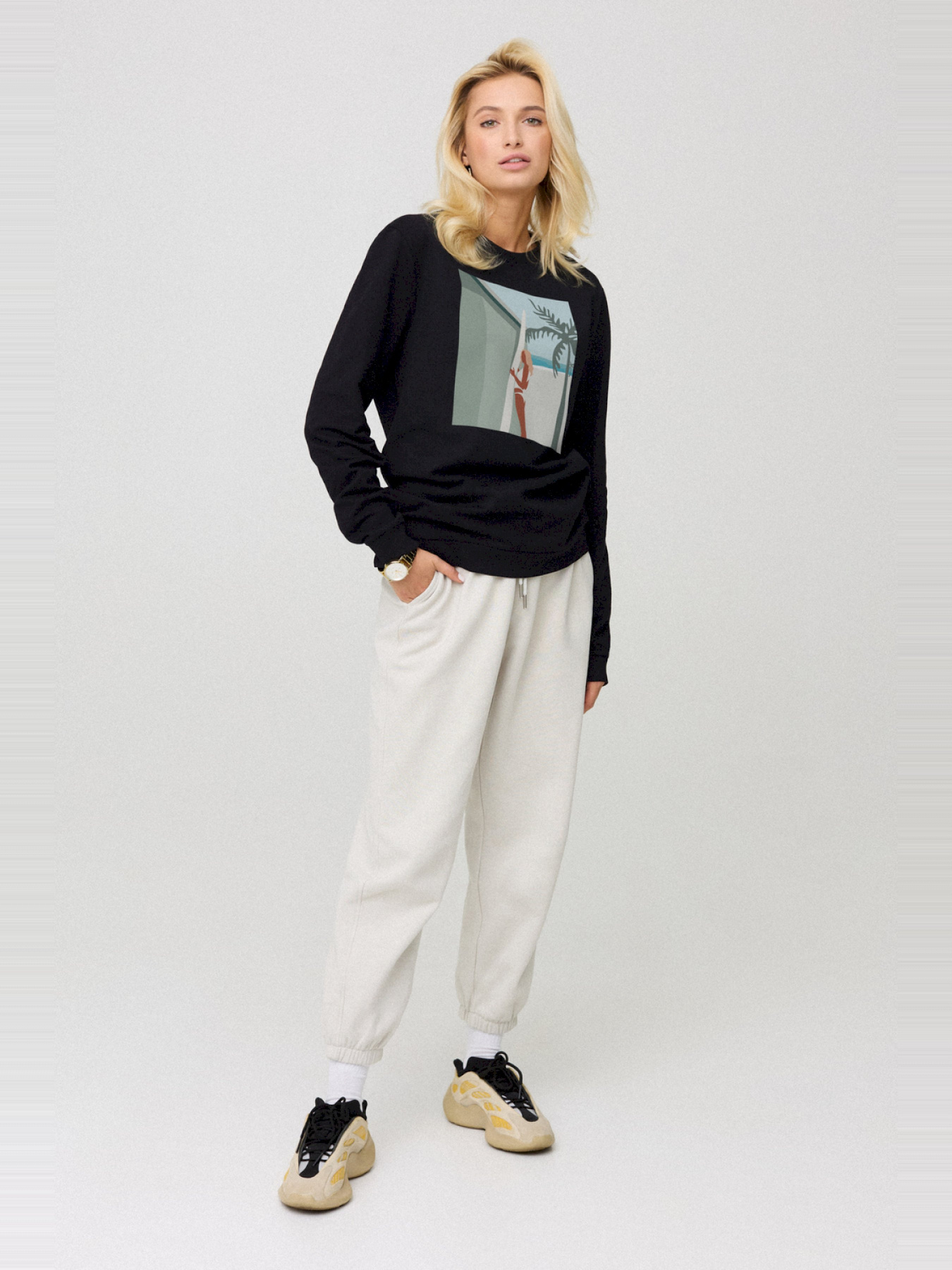 Світшот YAPPI модель BSWB30092 Фото