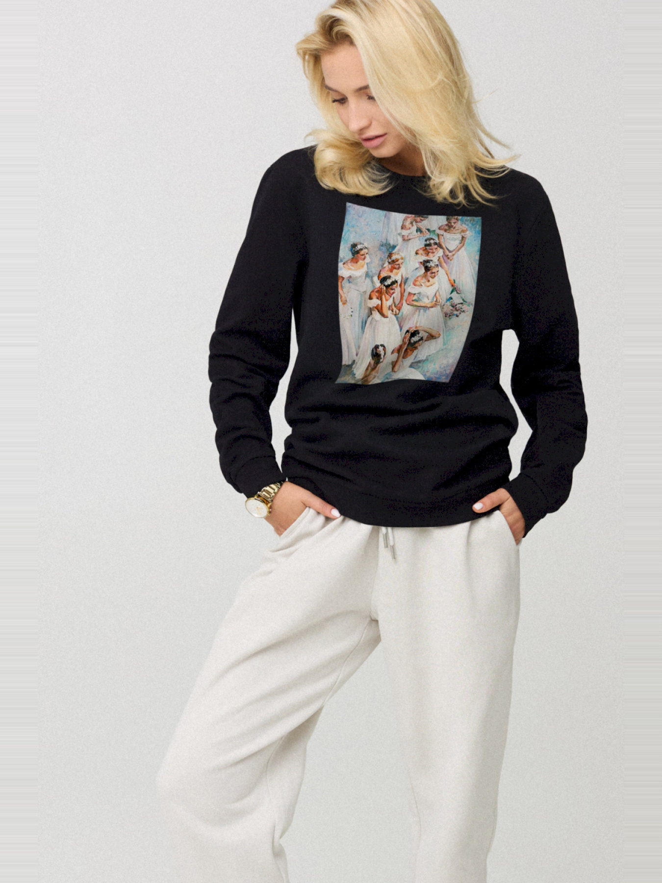 Свитшот YAPPI модель BSWB30048 Фото