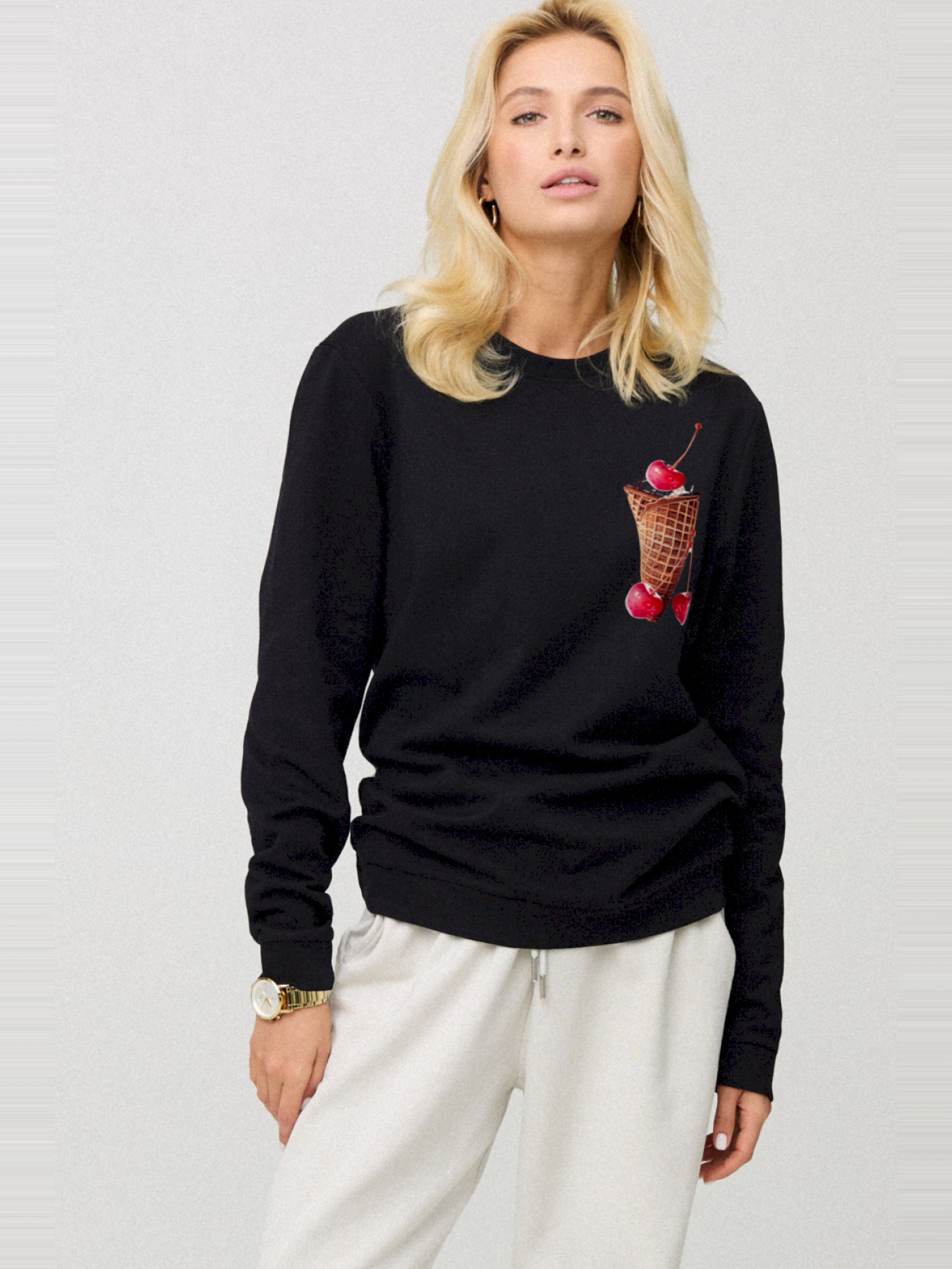 Світшот YAPPI модель BSWB30087 Фото