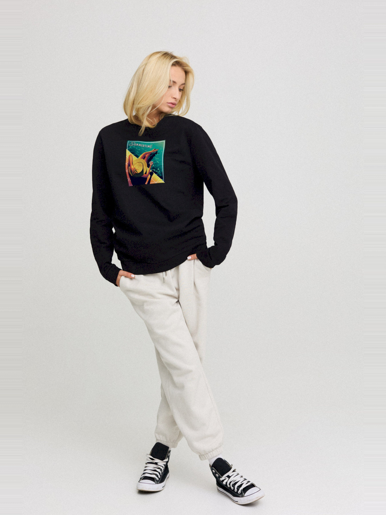 Світшот YAPPI модель BSWB30028 Фото