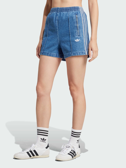 Шорты джинсовые Adidas Adicolor модель JD2562 Фото