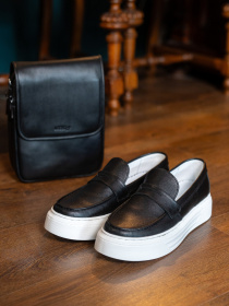 Лоферы Legessy модель JERSEY_BLACK Фото