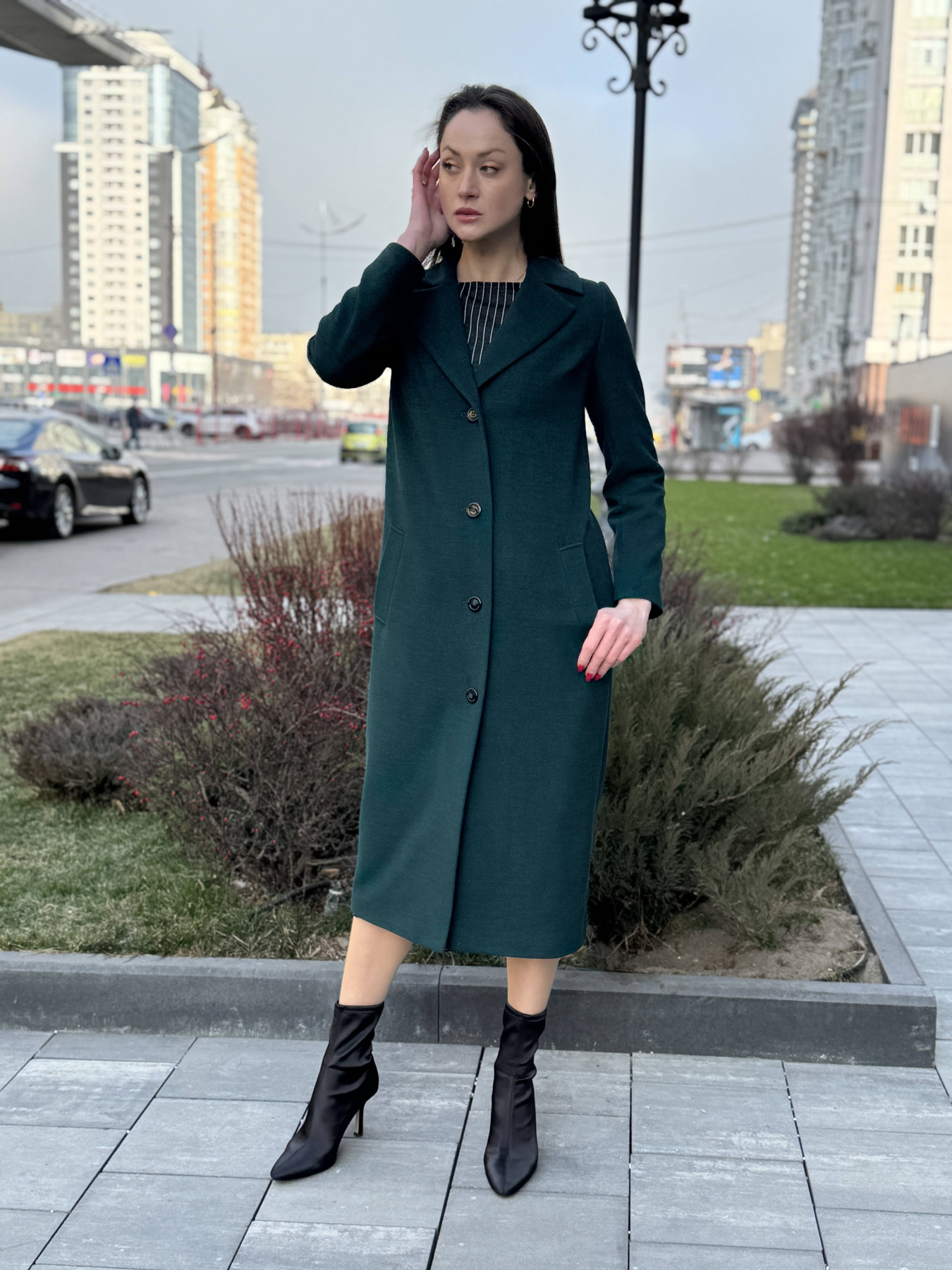 Пальто CAT ORANGE модель 4456 Фото