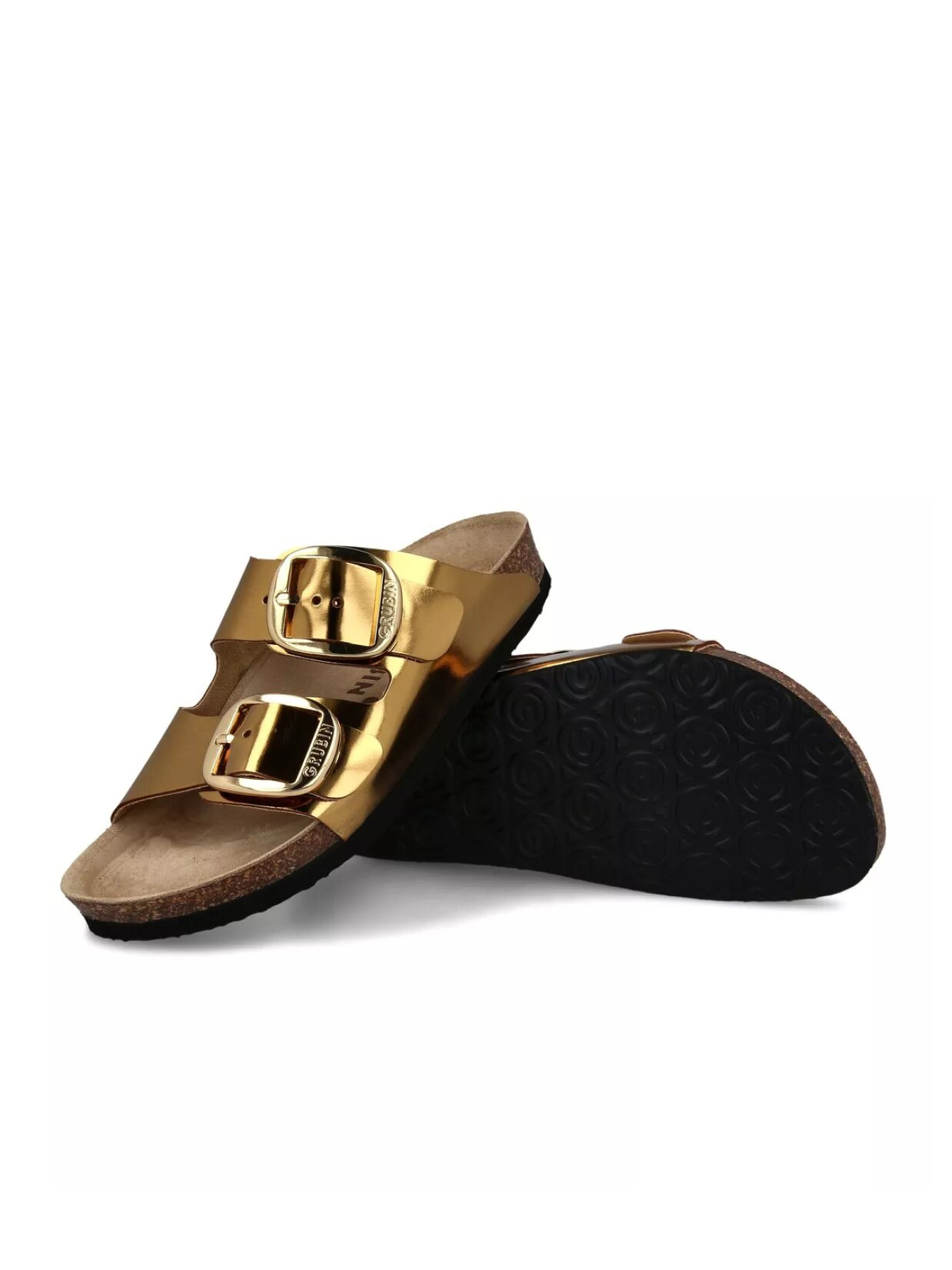 Шлепанцы Grubin модель gr-319367_gold Фото