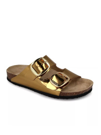 Шлепанцы Grubin модель gr-319367_gold Фото