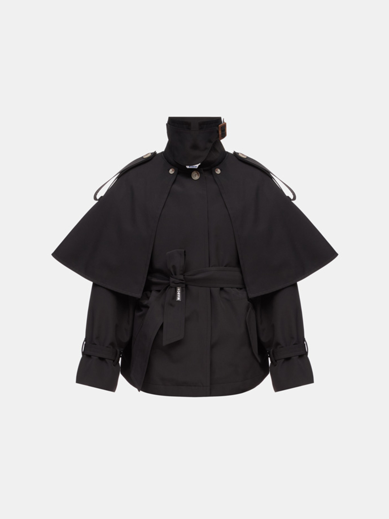 Тренч MARCHI модель ss25-03bl Фото