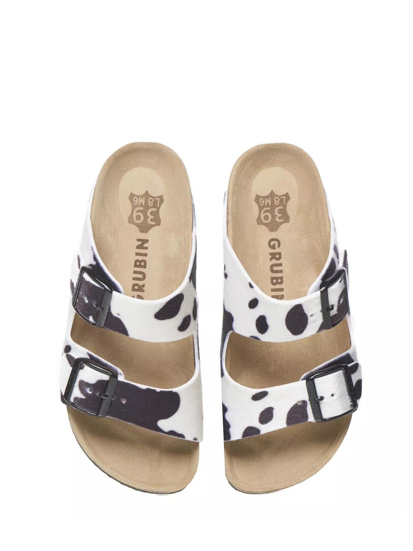 Шлепанцы Grubin модель gr-3366_white-black Фото