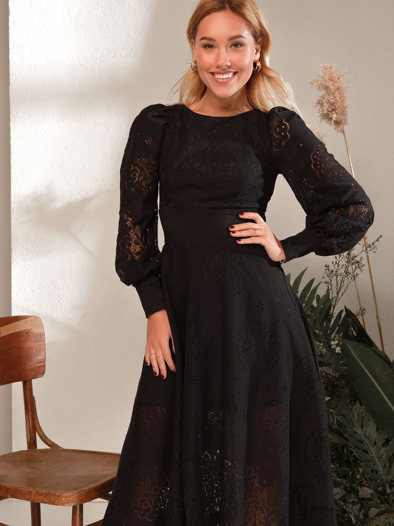 Платье миди Gepur модель 34823 Фото