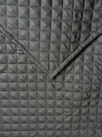 Покрывало декоративное антиаллергенное серого цвета Nid Grey Ecotton модель 25179 Фото