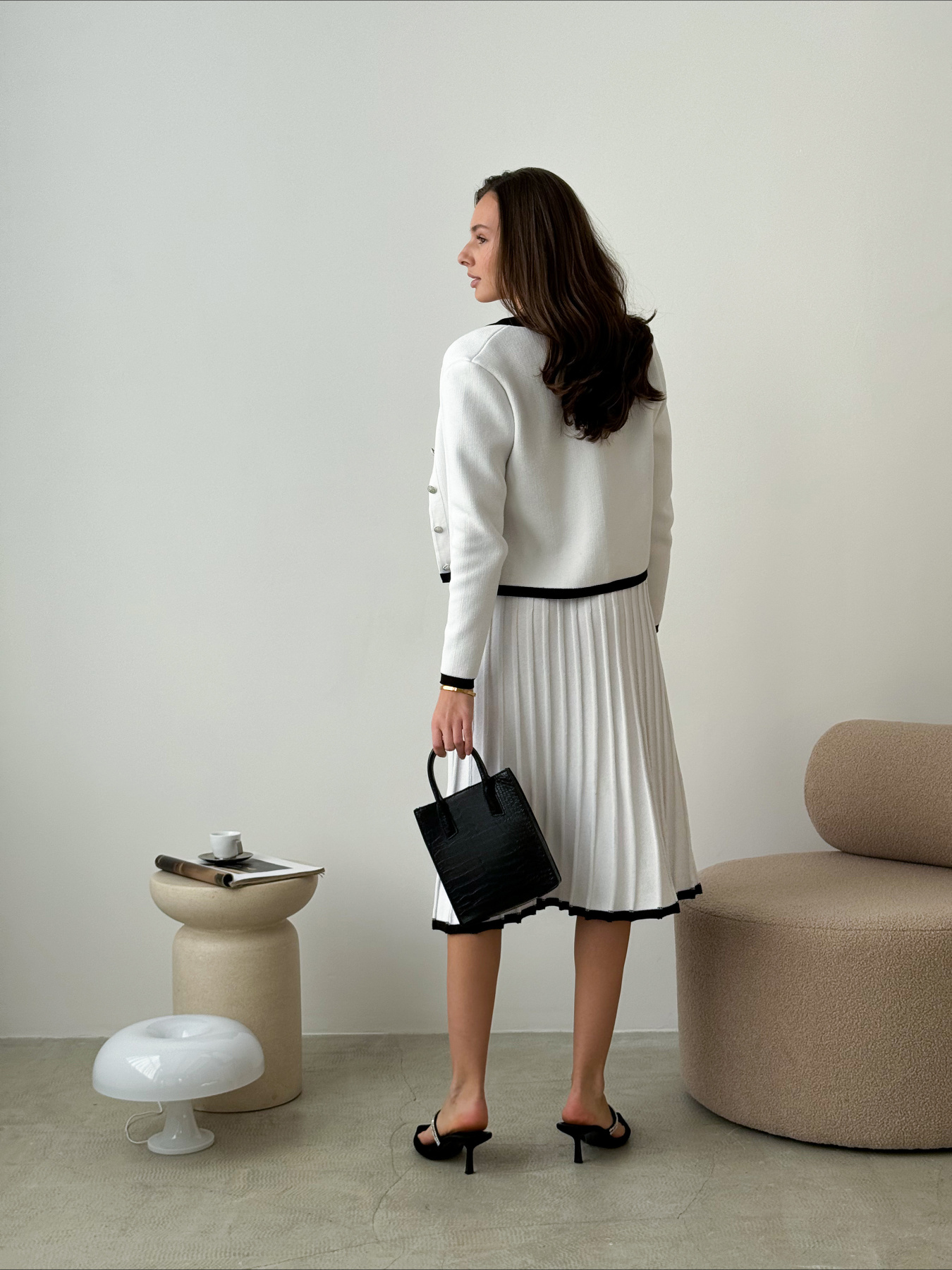 Спідниця міді ART KNIT модель 38609 Фото