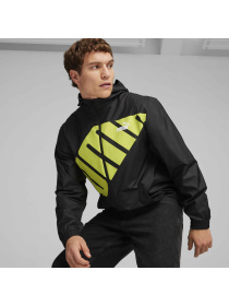 Вітровка PUMA Hooded Graphic Windbreaker модель 623837 Фото