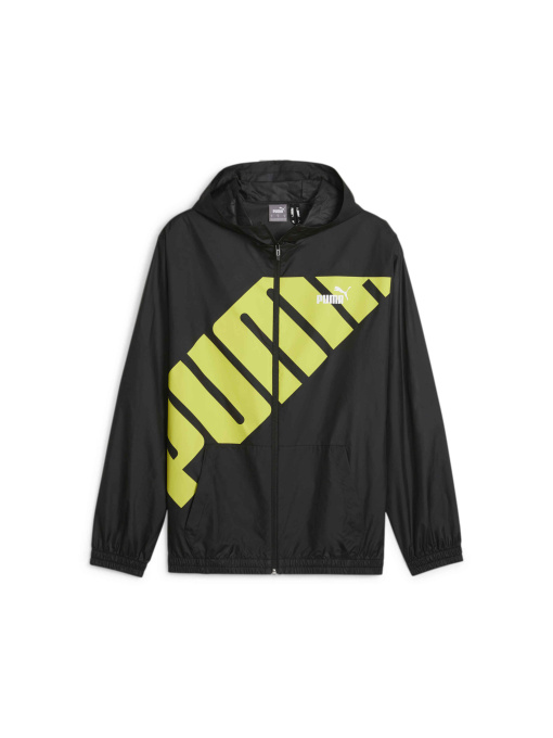 Ветровка PUMA Hooded Graphic Windbreaker модель 623837 Фото