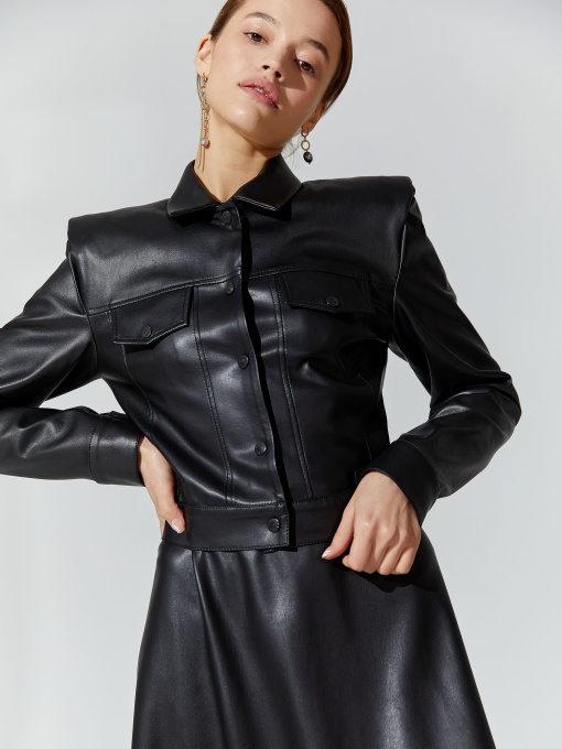 Куртка кожаная Gepur модель 37651 Фото