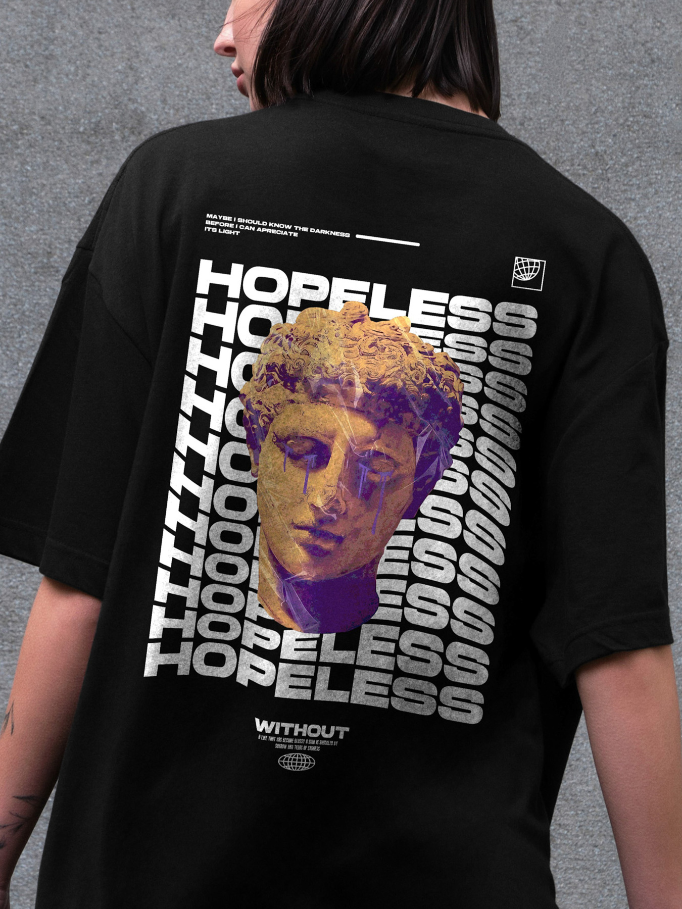 Футболка Without модель 8049483 Фото