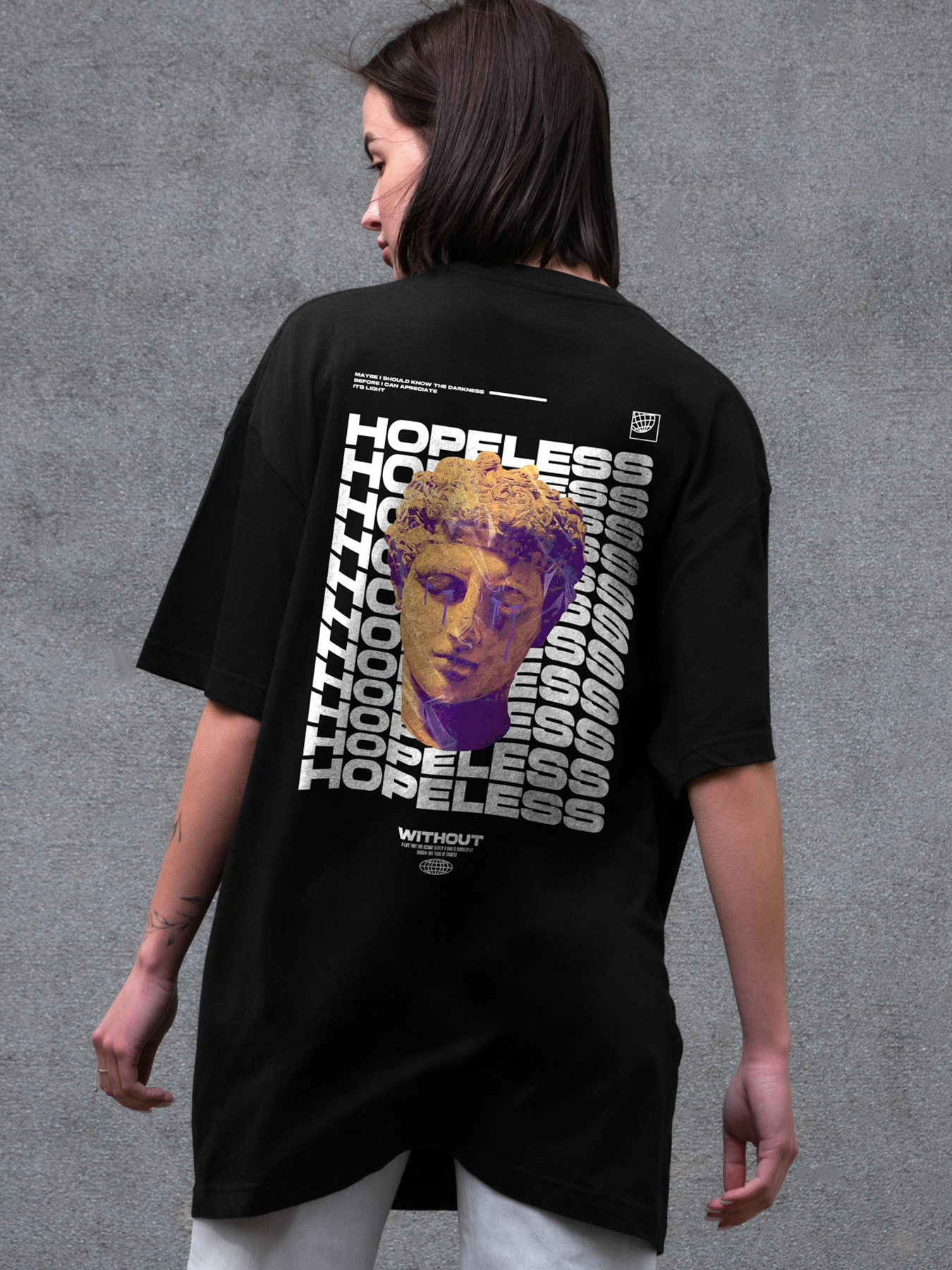 Футболка Without модель 8049483 Фото