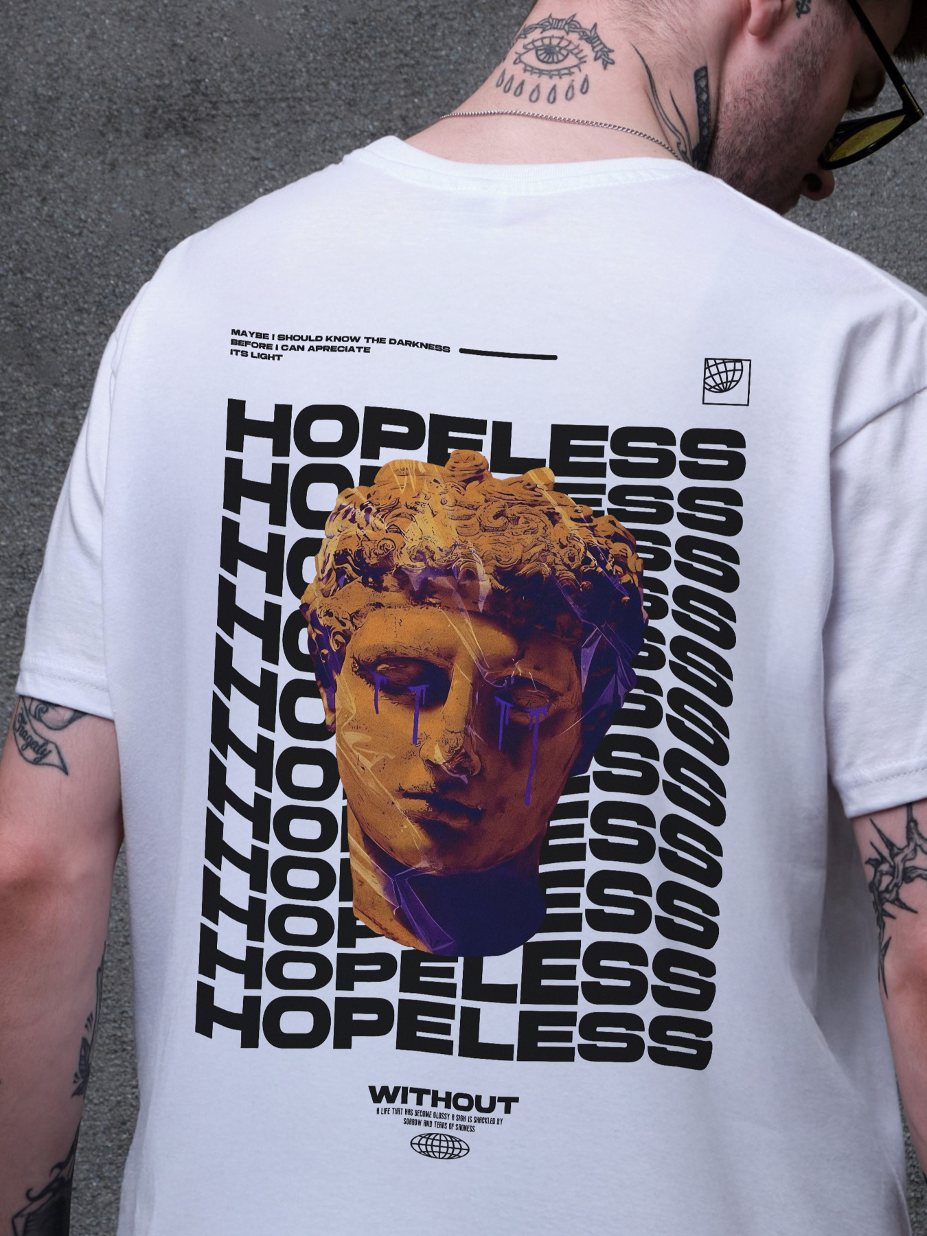 Футболка Without модель 8049484 Фото