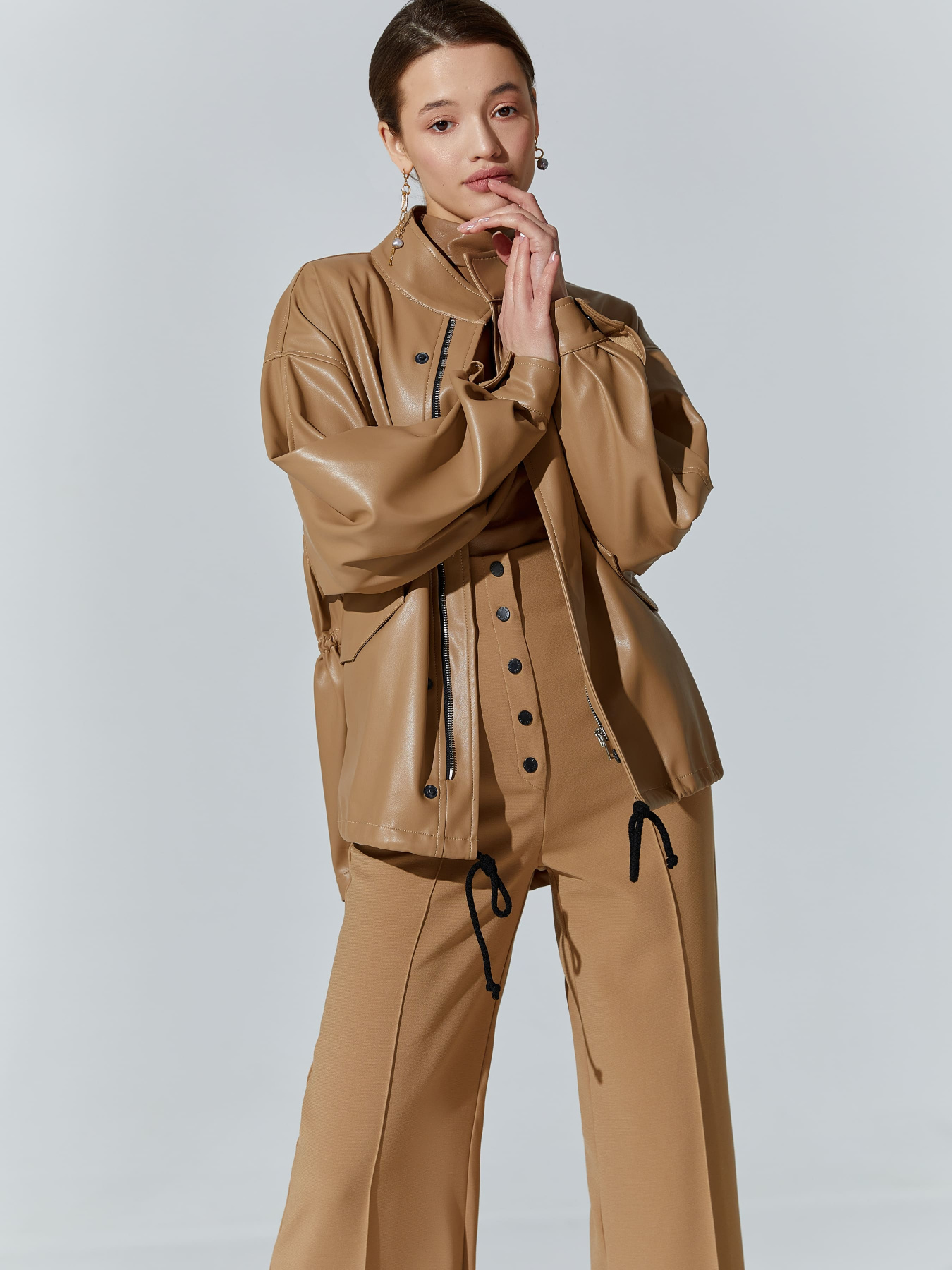 Куртка кожаная Gepur модель 37887 Фото