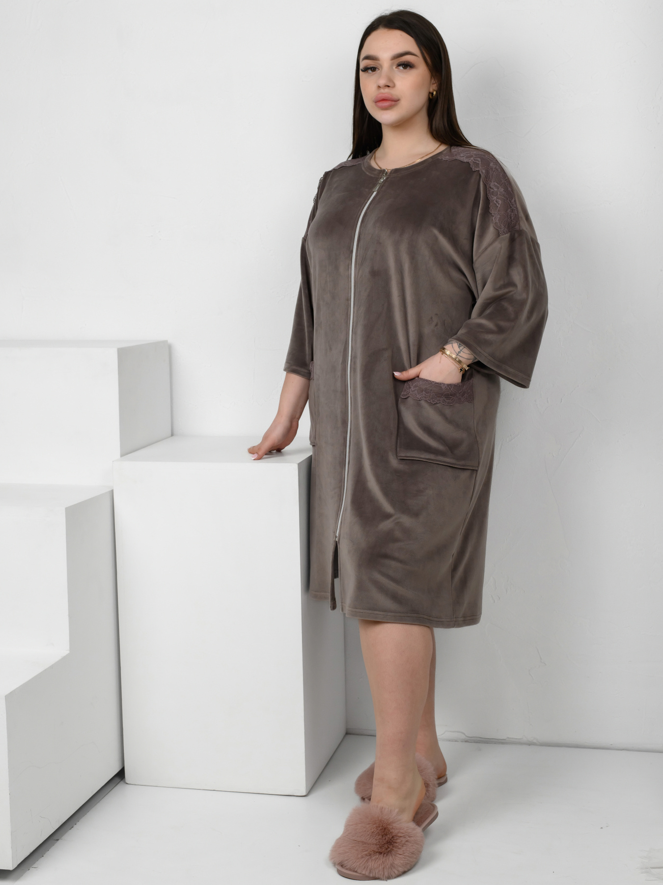 Халат N.EL модель 1338-53_mokko Фото