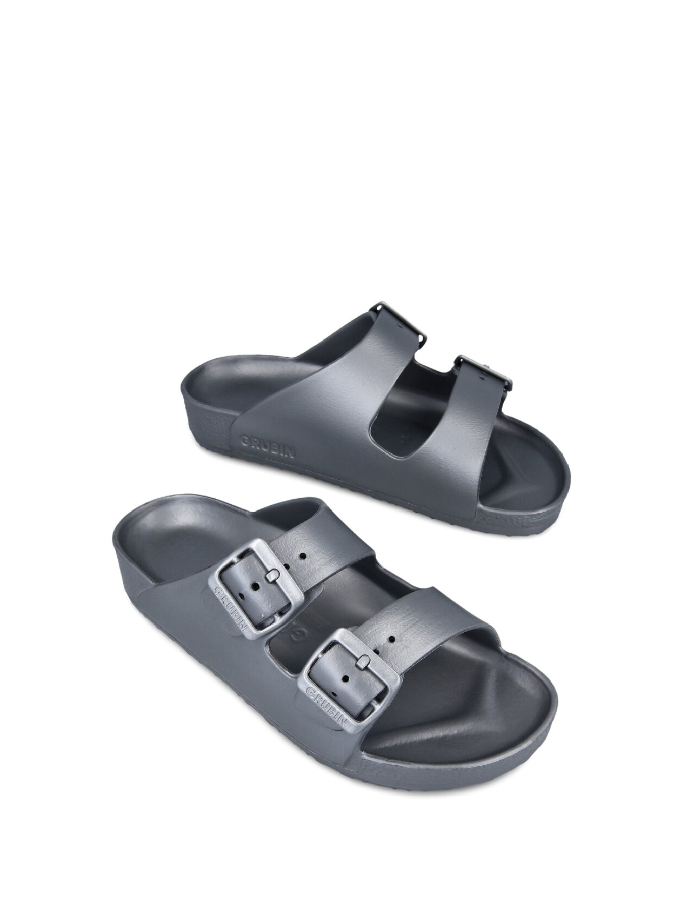 Шлепанцы Grubin модель gr-323370_silver Фото