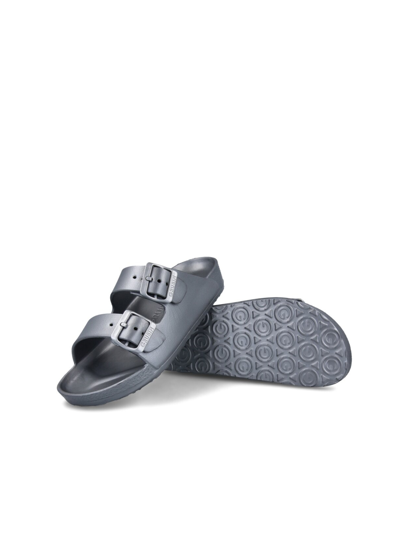 Шлепанцы Grubin модель gr-323370_silver Фото