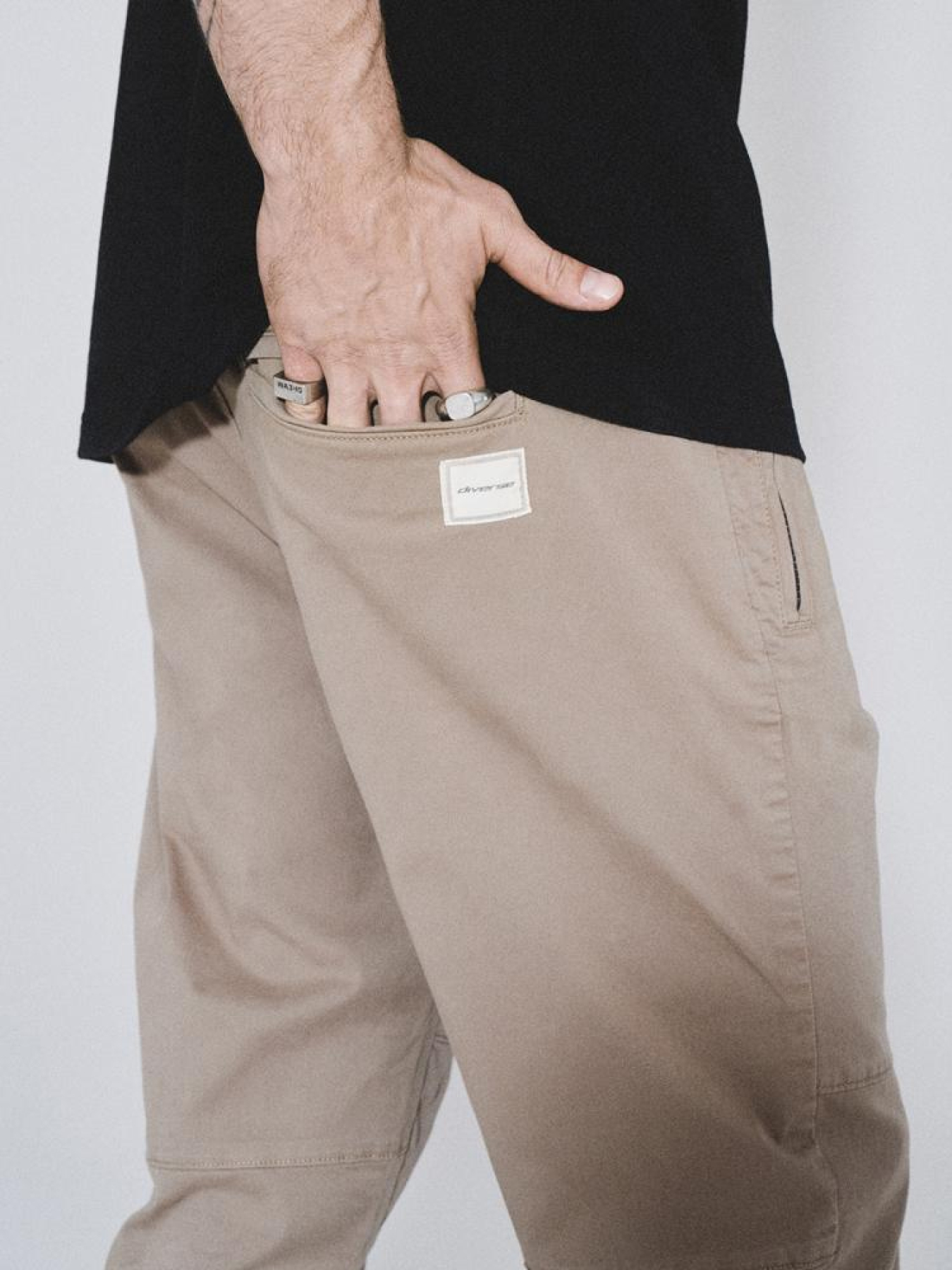 Джоггеры DIVERSE Jogs Zip 244 модель 10044953 Фото