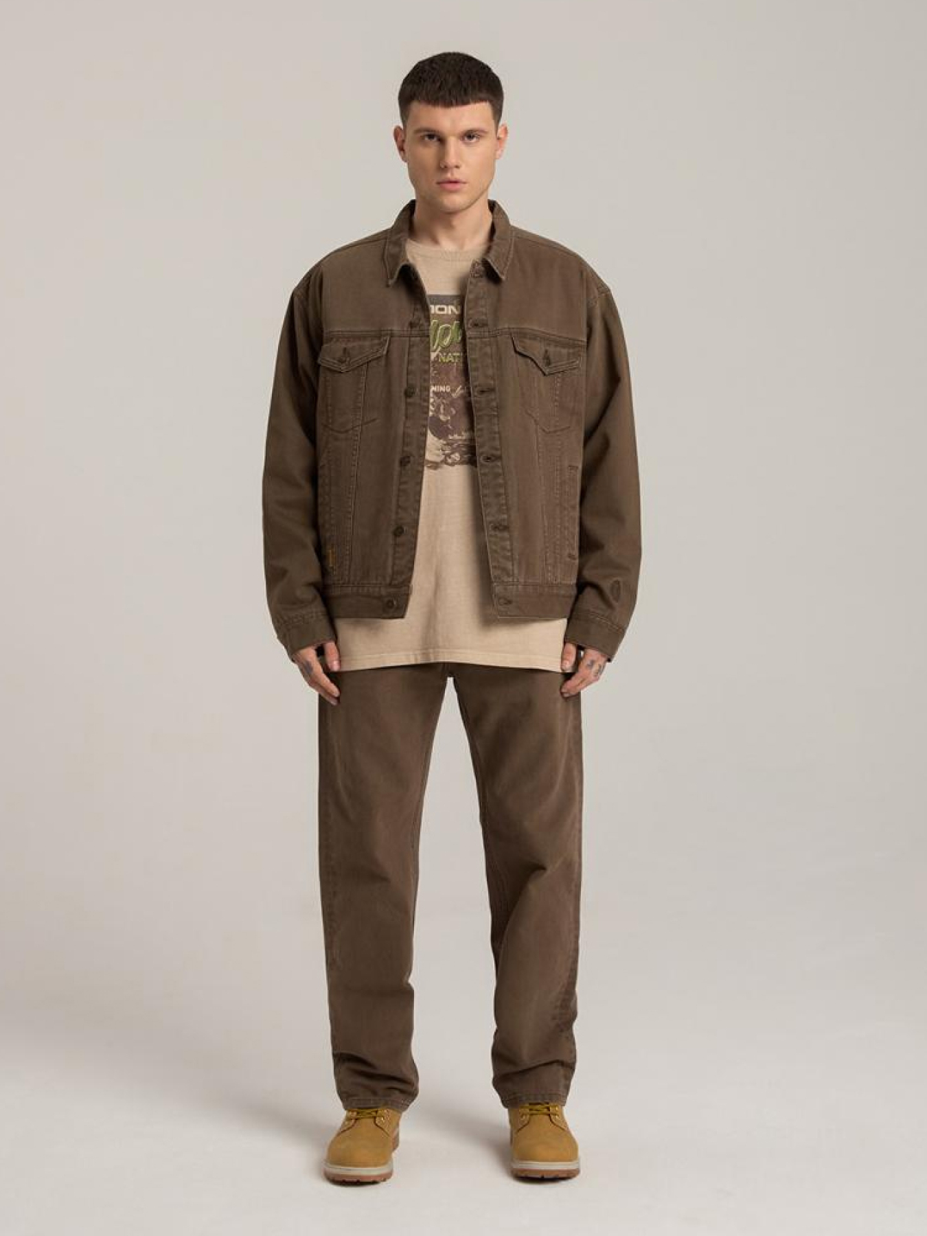 Широкі джинси DIVERSE Cltn Skov модель 10045866 Фото