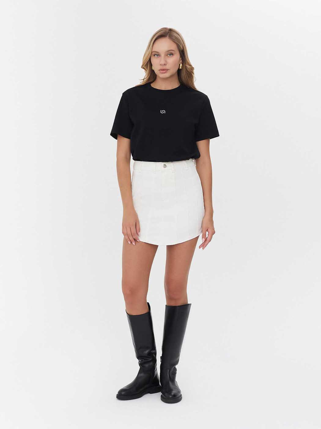 Джинсовая юбка FASHIONISTA модель J5026 Фото