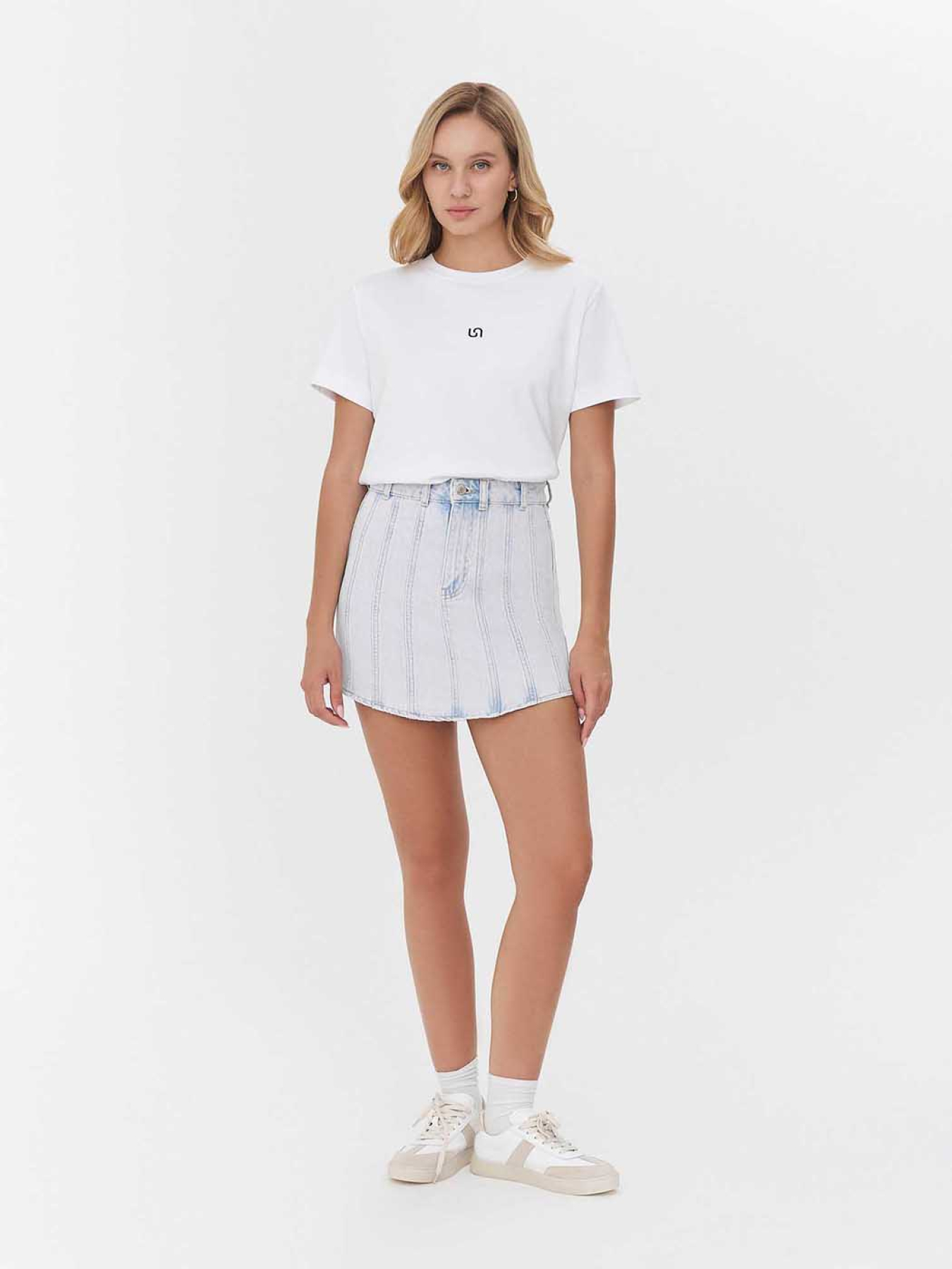 Джинсовая юбка FASHIONISTA модель J5026 Фото