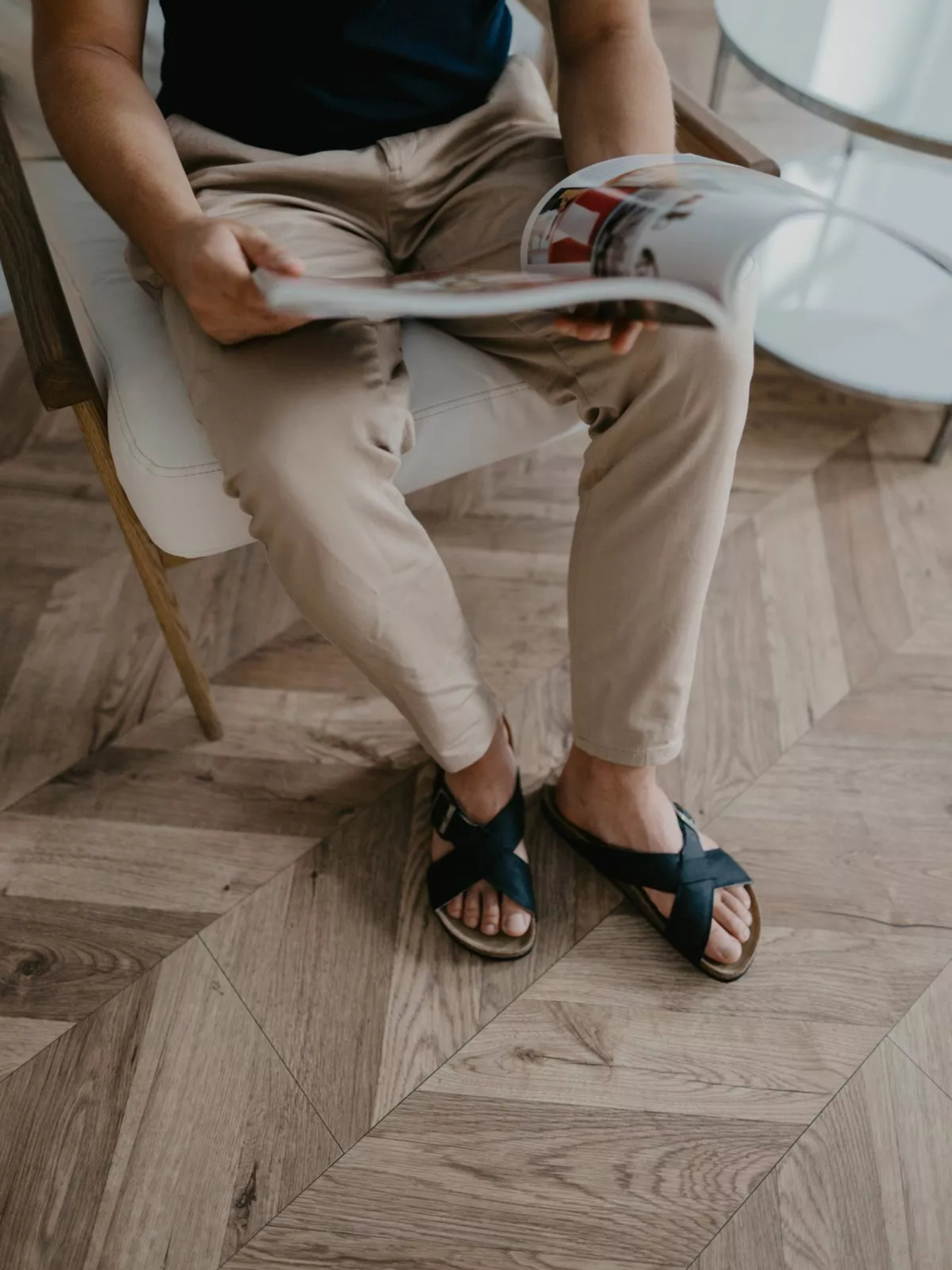 Шлепанцы Grubin модель gr-108401_black Фото