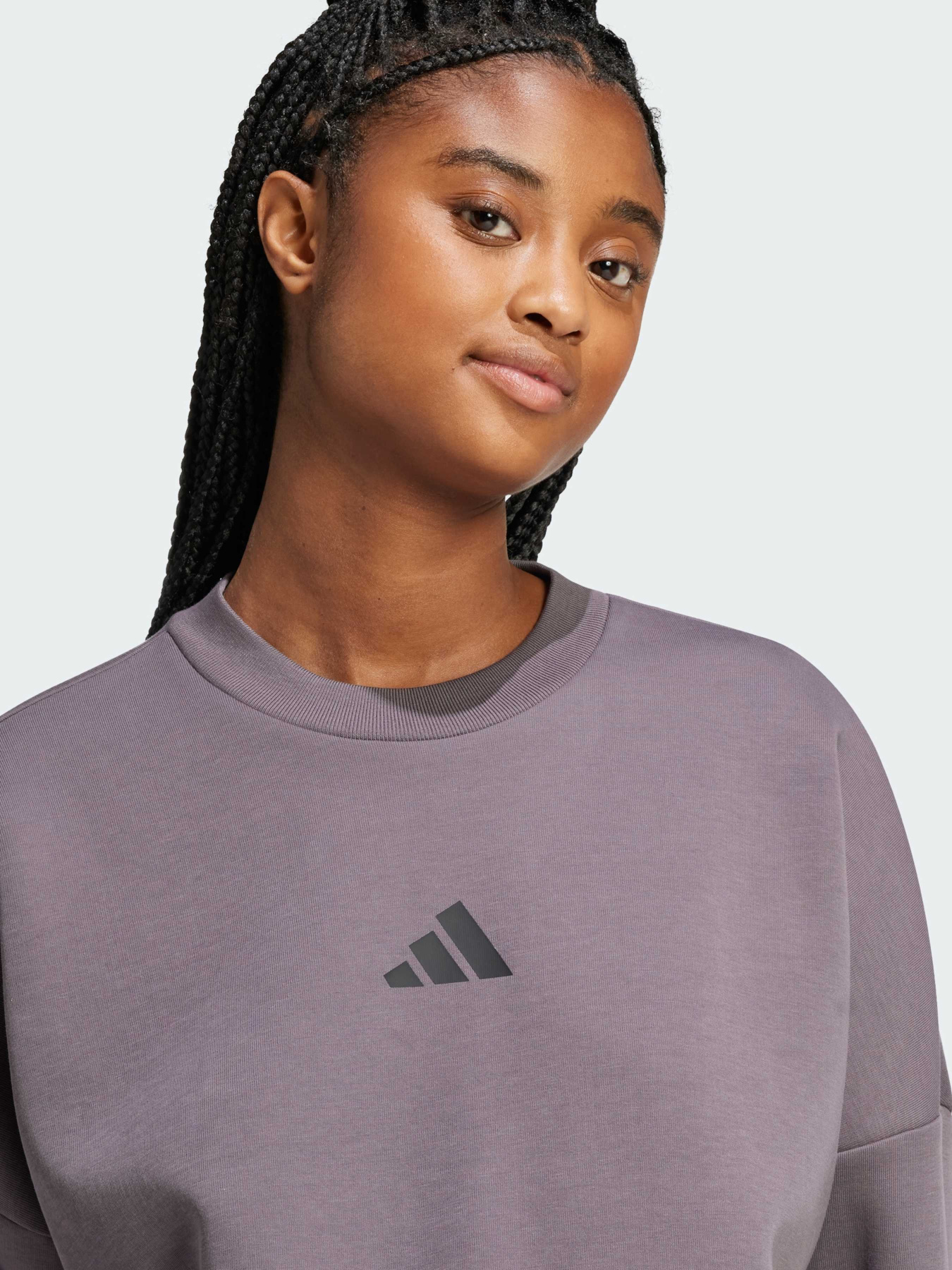 Свитшот Adidas 3 Stripes модель JE0214 Фото