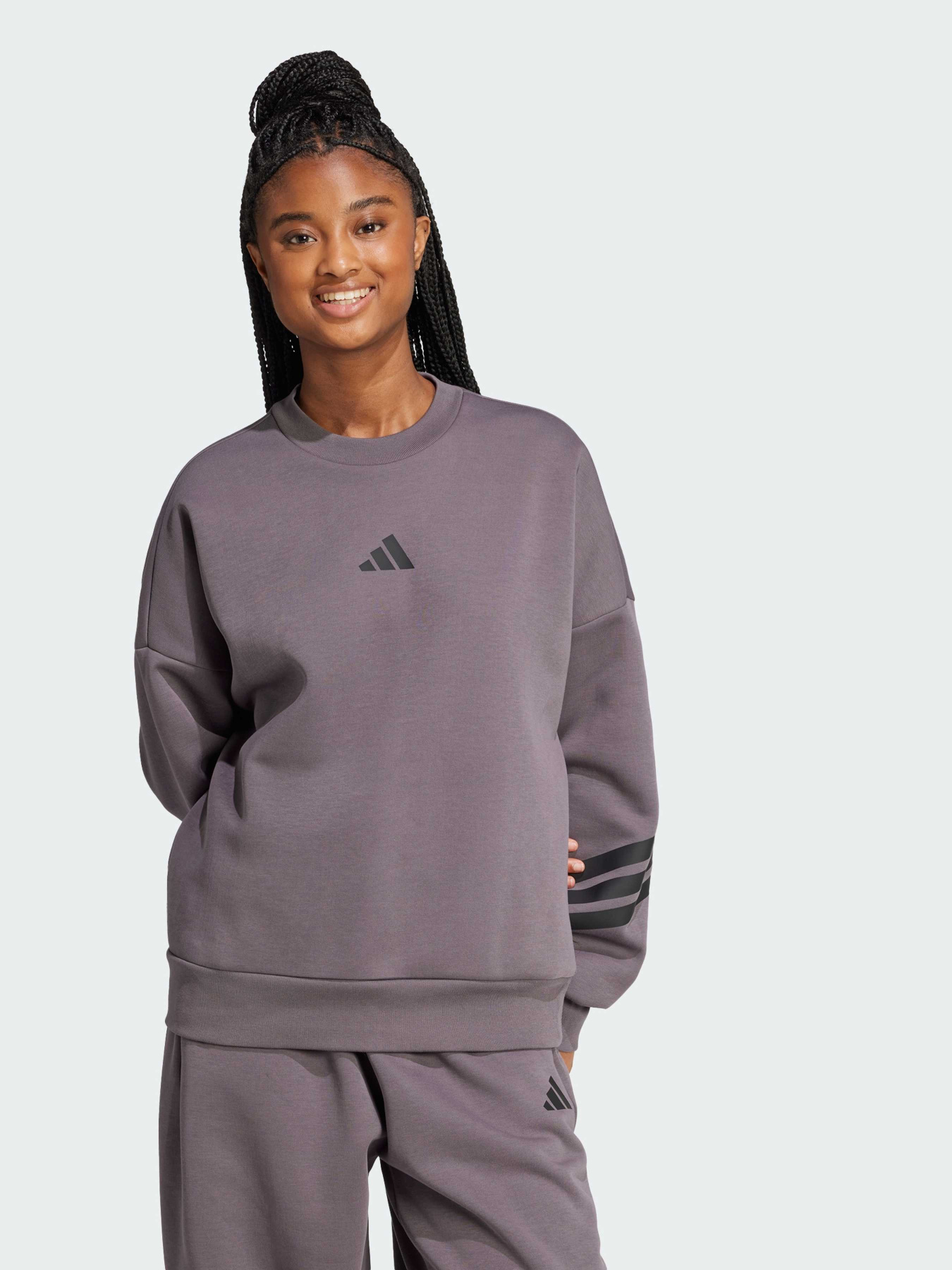 Світшот Adidas 3 Stripes модель JE0214 Фото