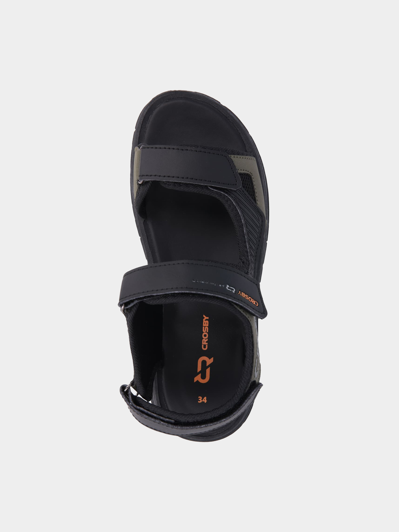 Сандалії Crosby модель 247108/02-04W-black/khaki Фото